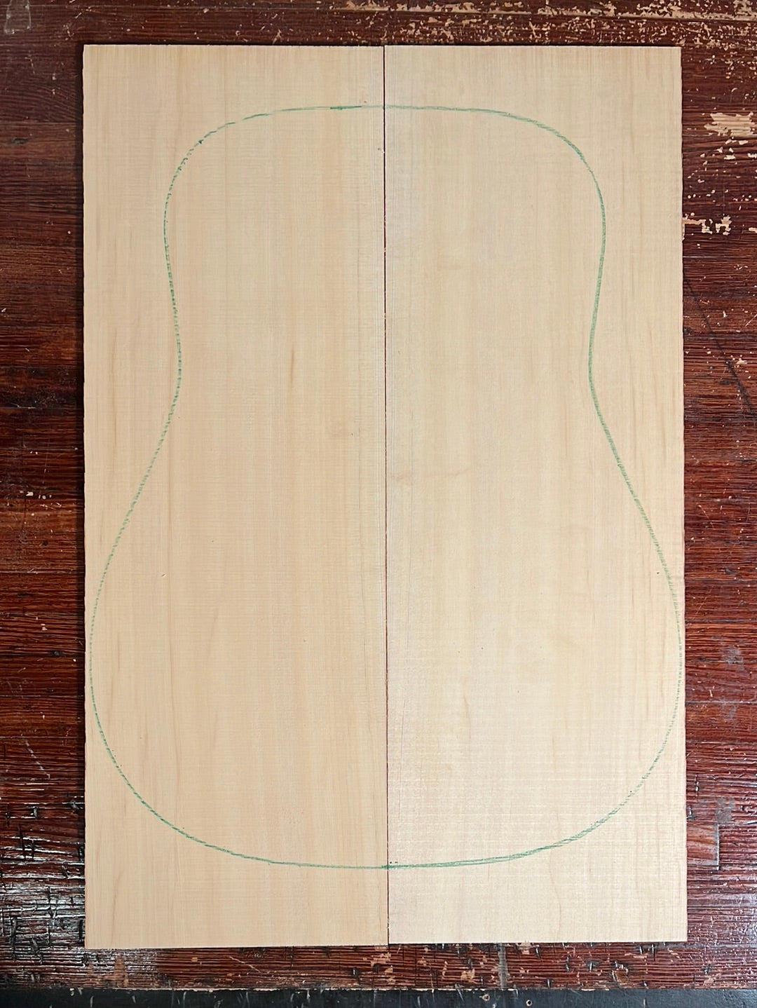 Yellow Cedar Acoustic Guitar Top 7