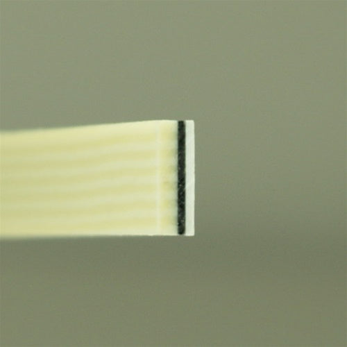 Ivoroid/Black/White Binding Strip