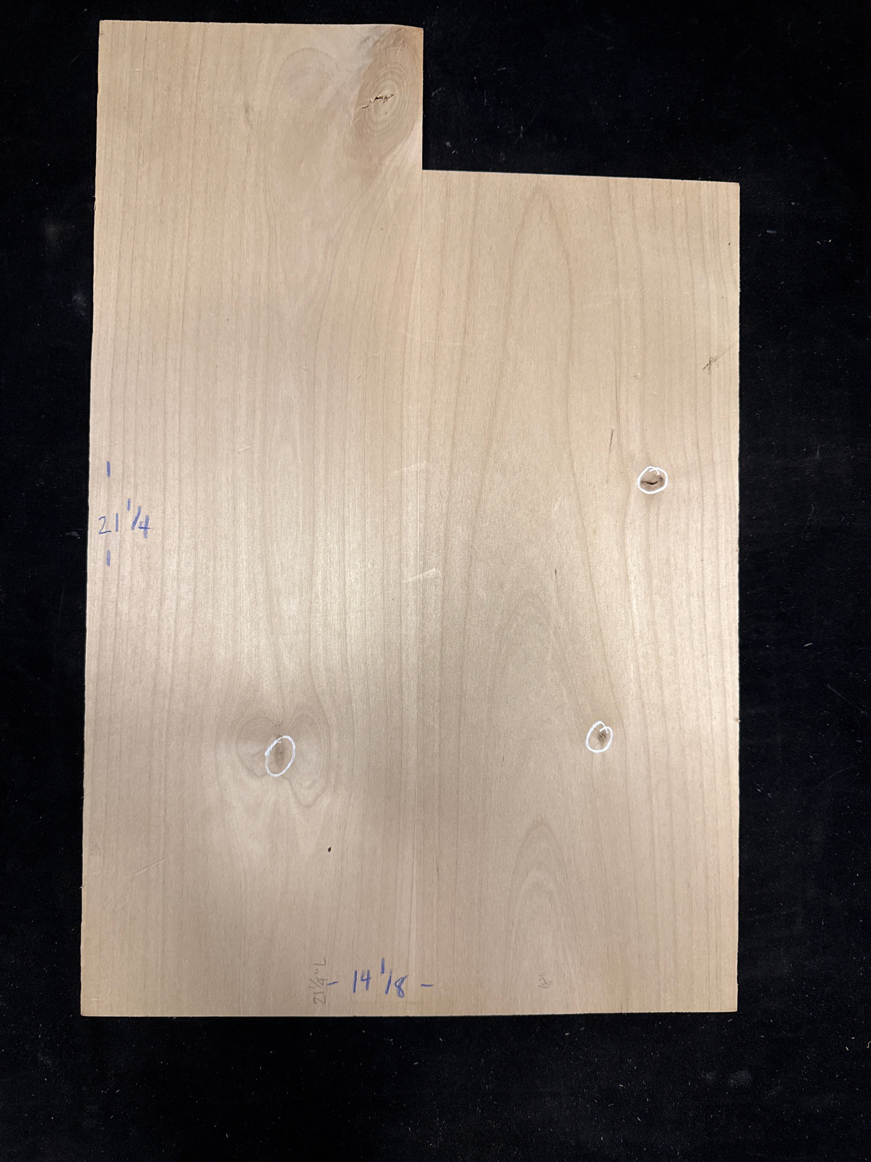 Alder 2-Piece Electric Guitar Body Blank 26