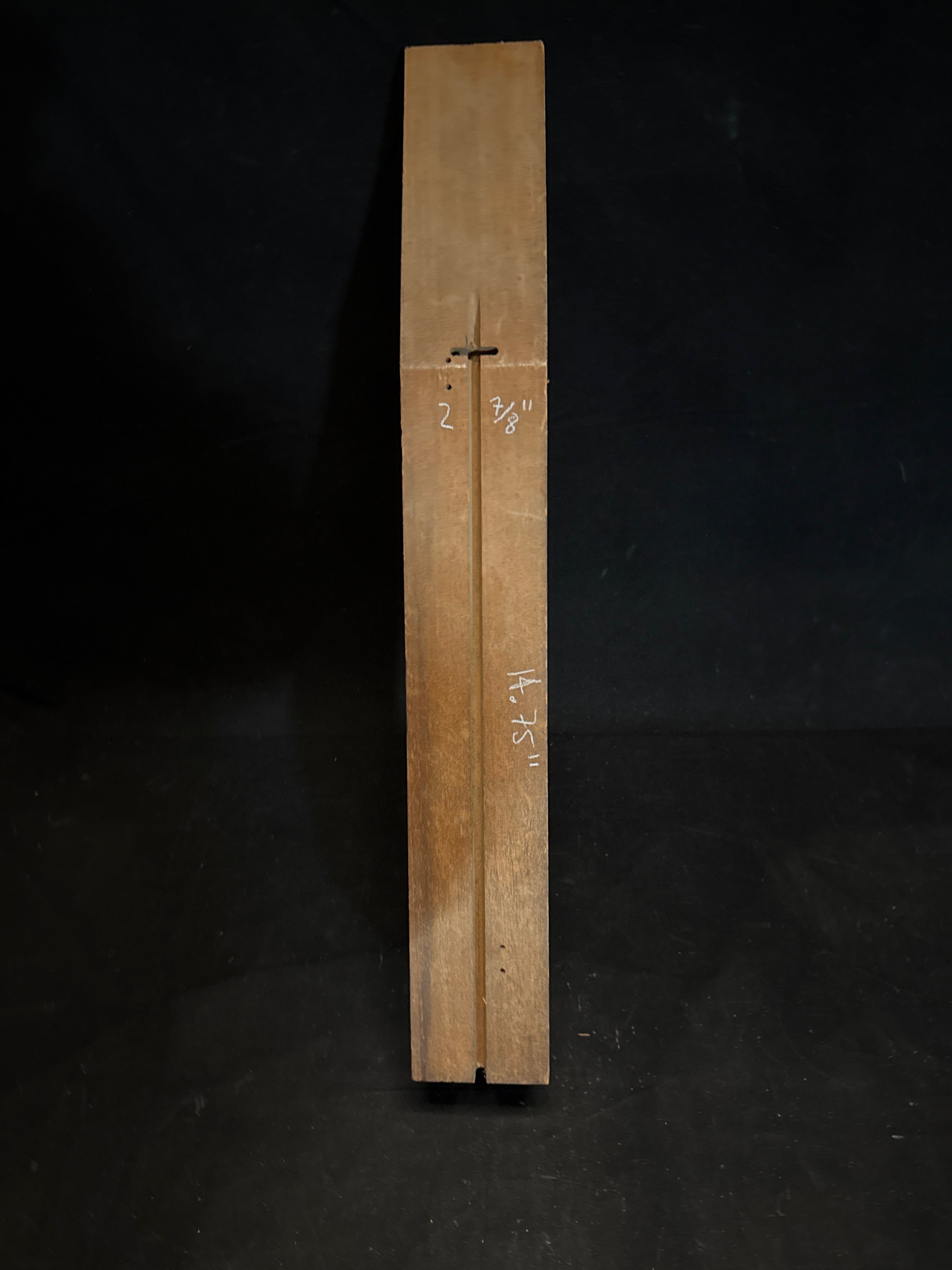 Mahogany Neck Blank w/ Truss Rod Slot