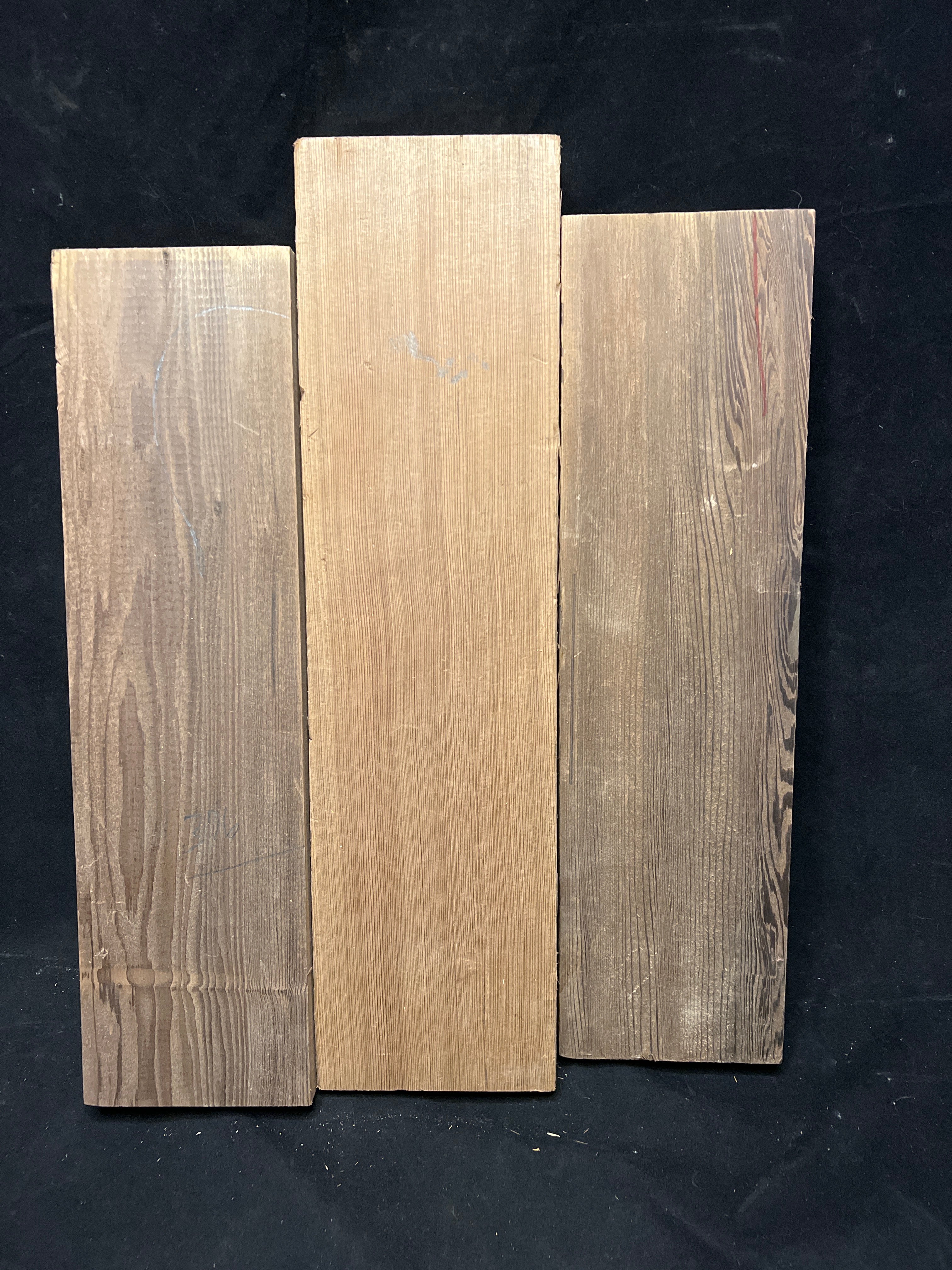 Reclaimed Redwood 3-Piece Electric Guitar Body Blank