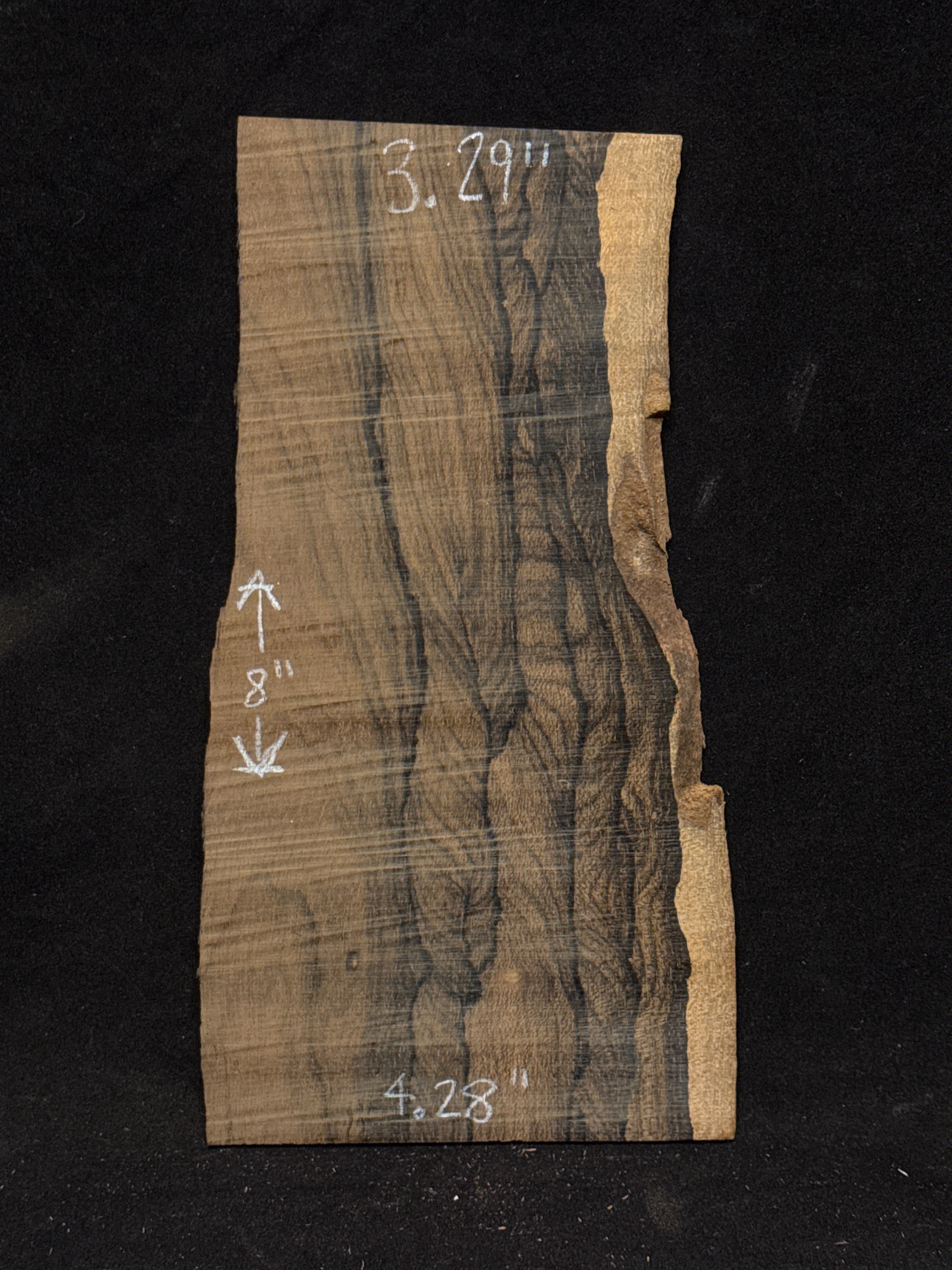 Ziricote Headplate 17