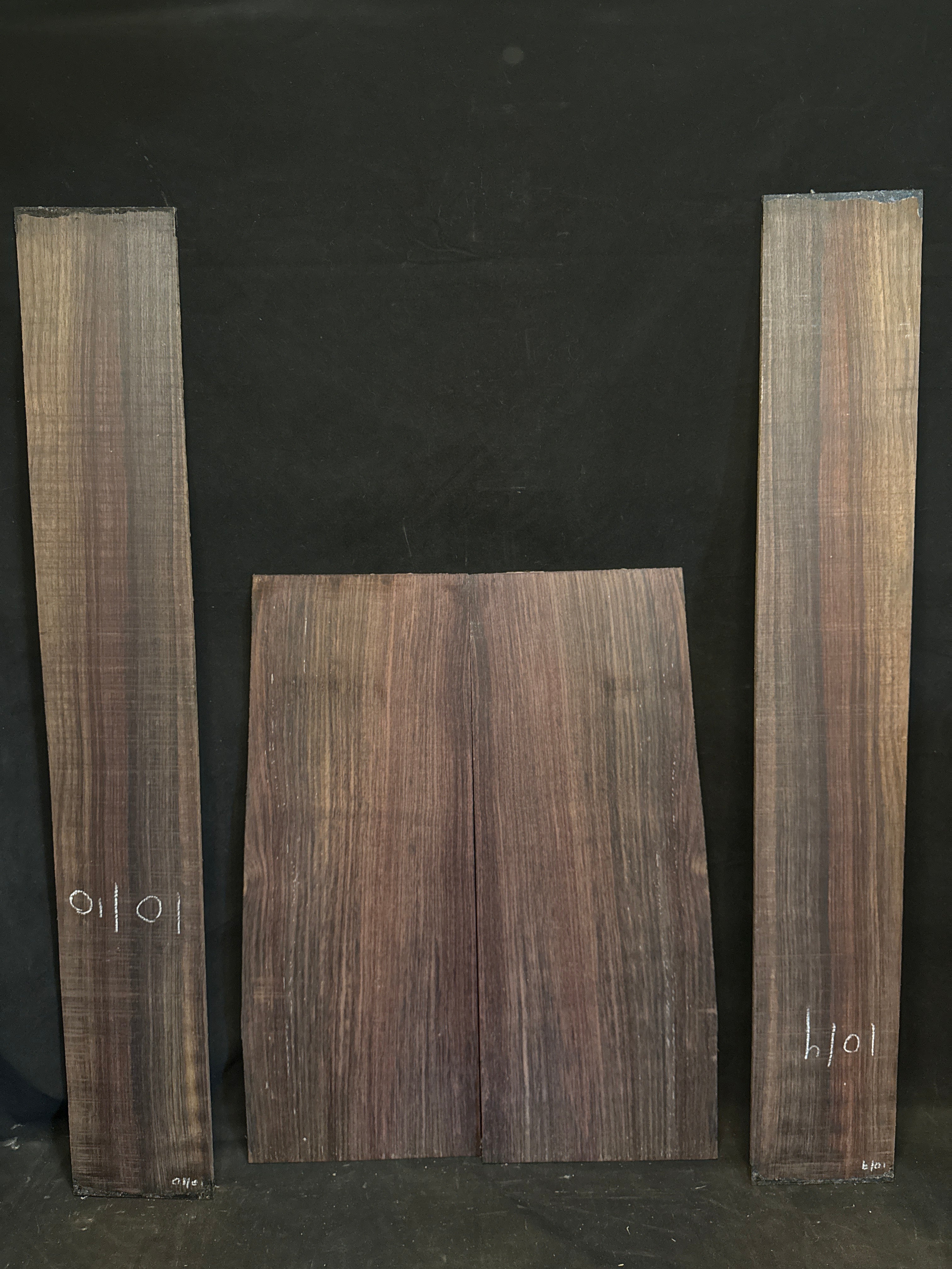 Indian Rosewood Acoustic Guitar Back and Sides Set 113