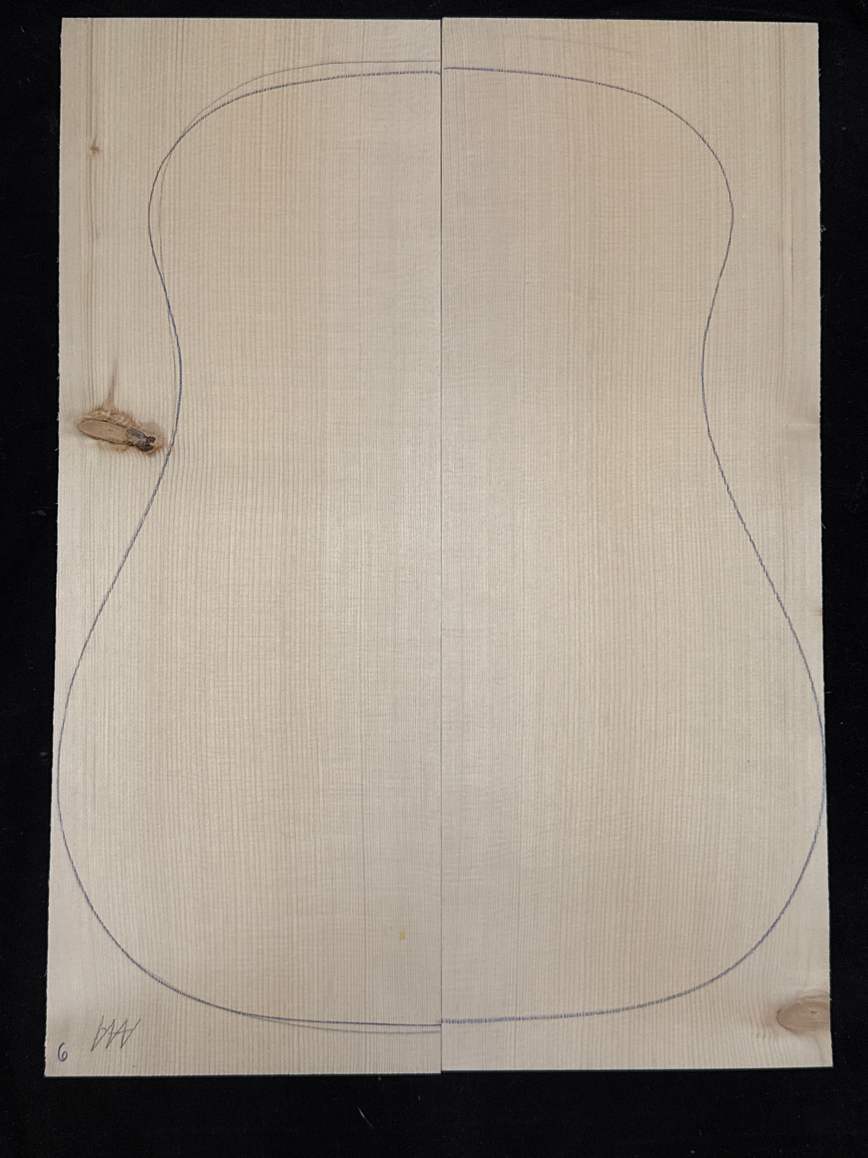 Adirondack Spruce Acoustic Guitar Top 74