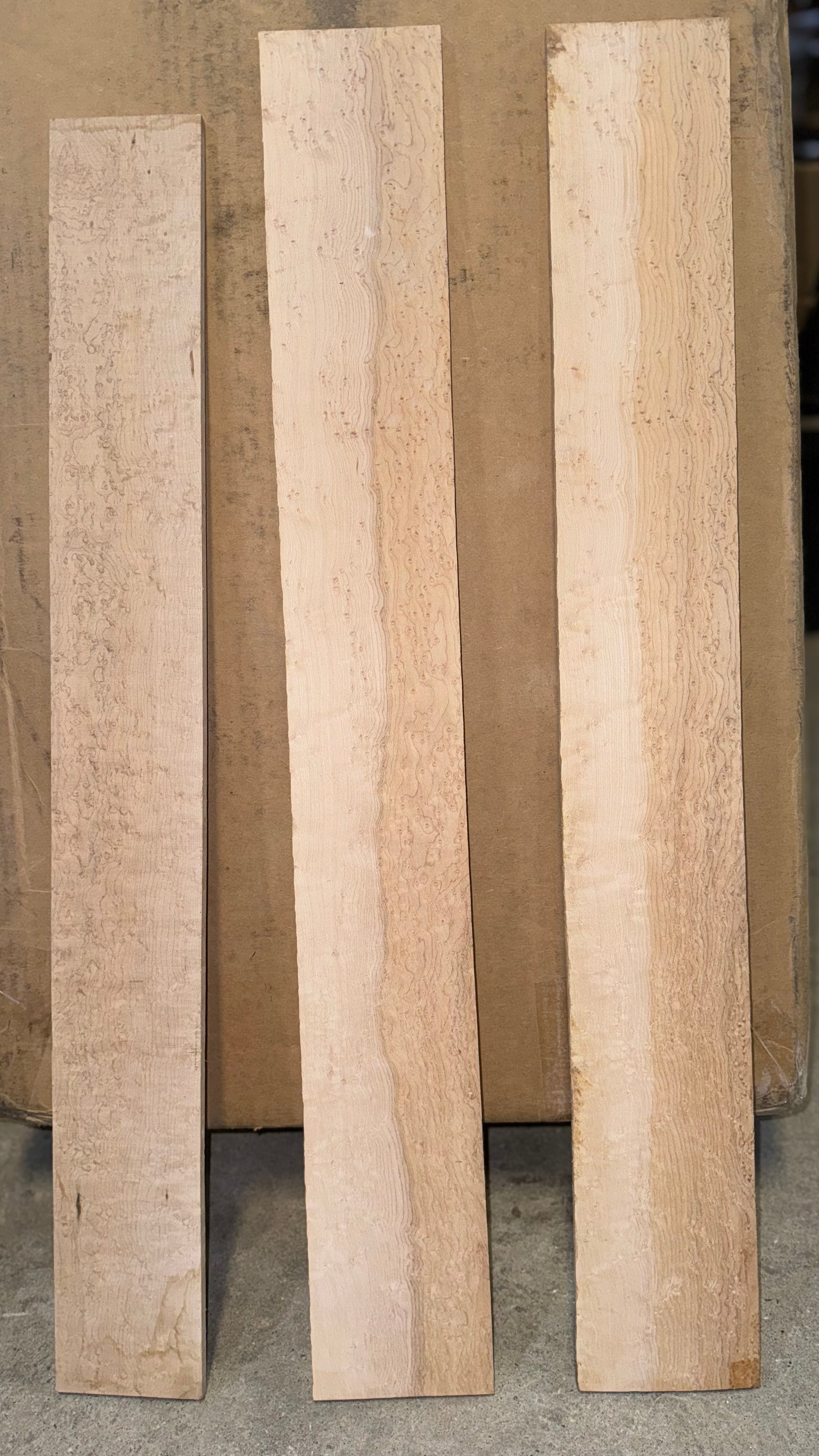 Birdseye Maple Fingerboards