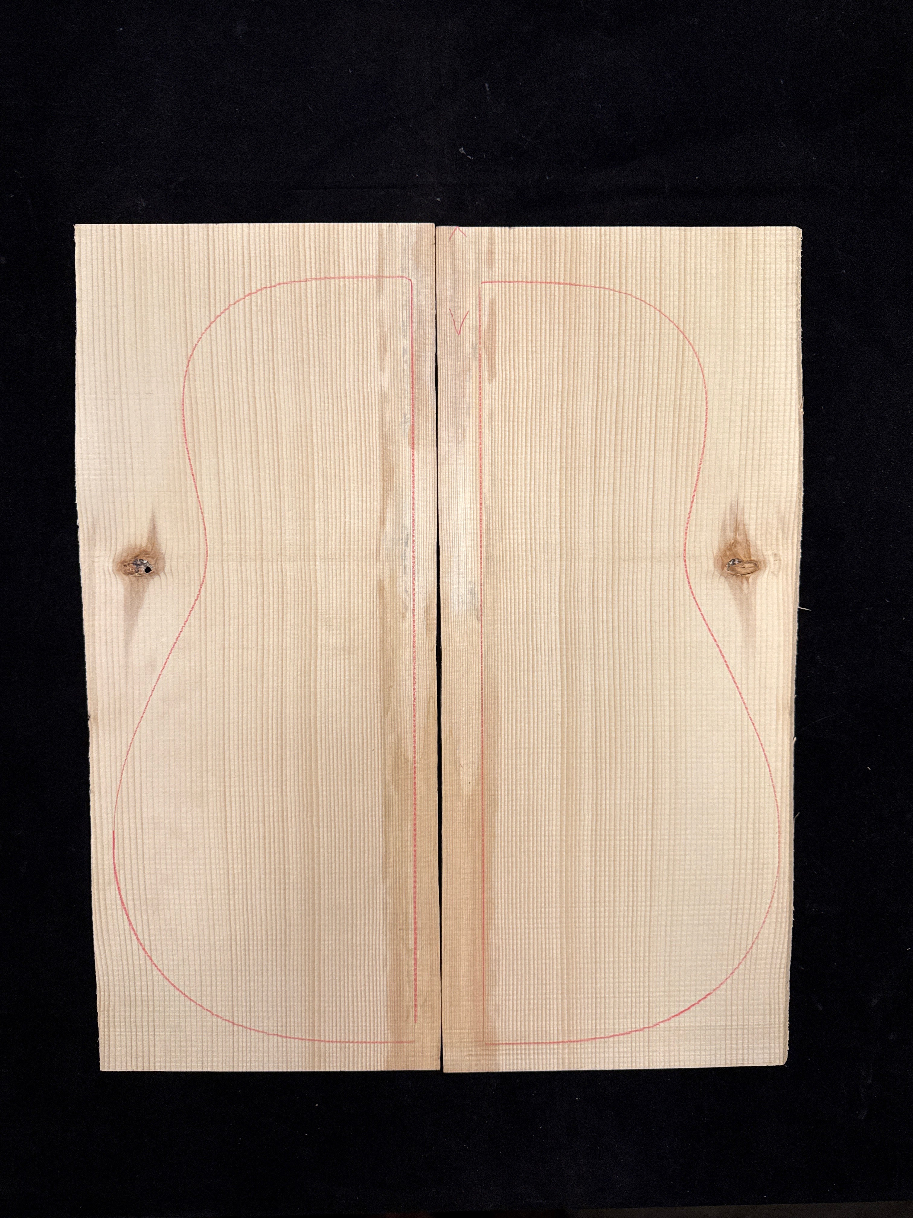 Adirondack Spruce Acoustic Guitar Top 58