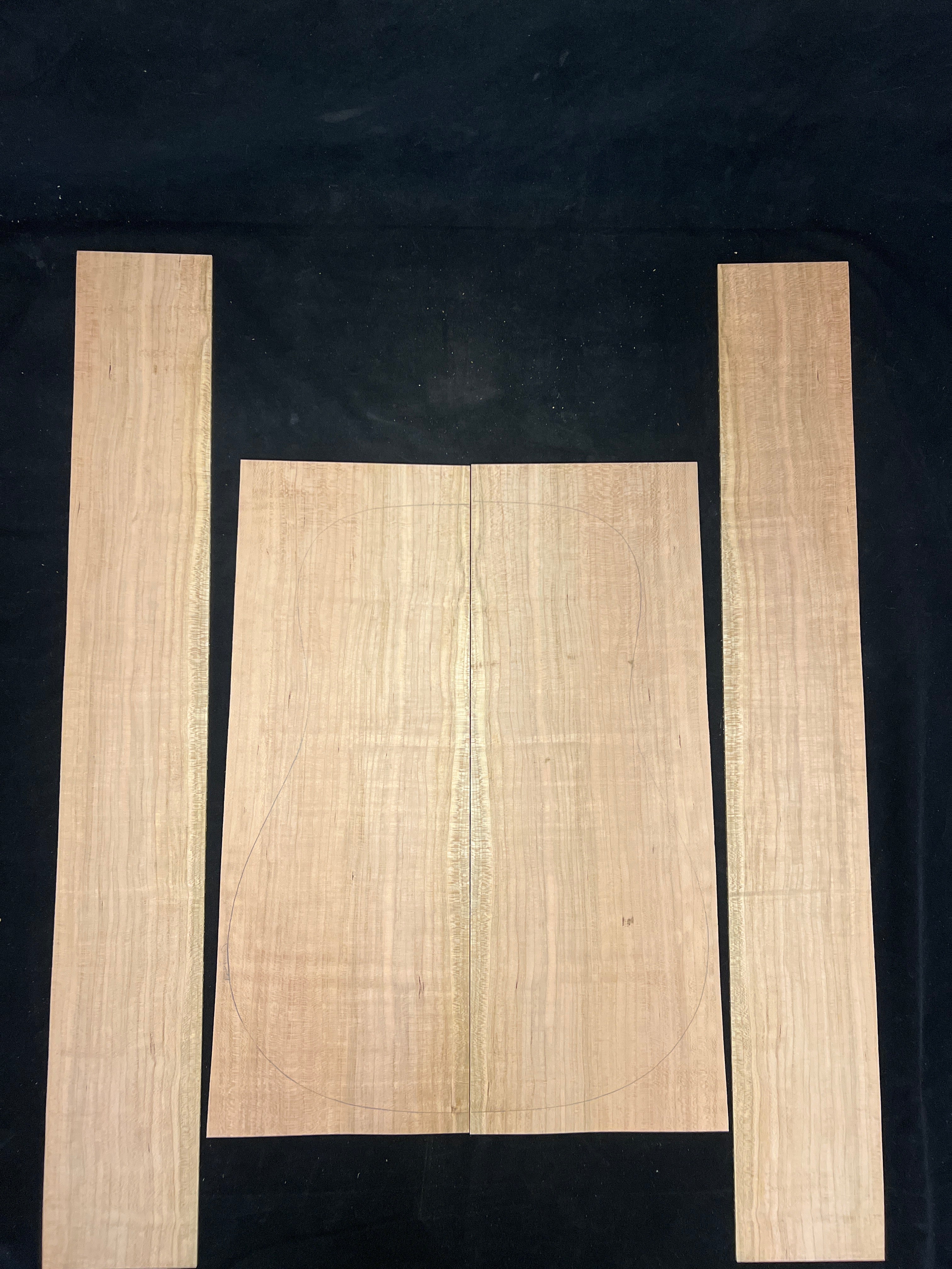 Cherry Dream Acoustic Guitar Back and Sides Set 14