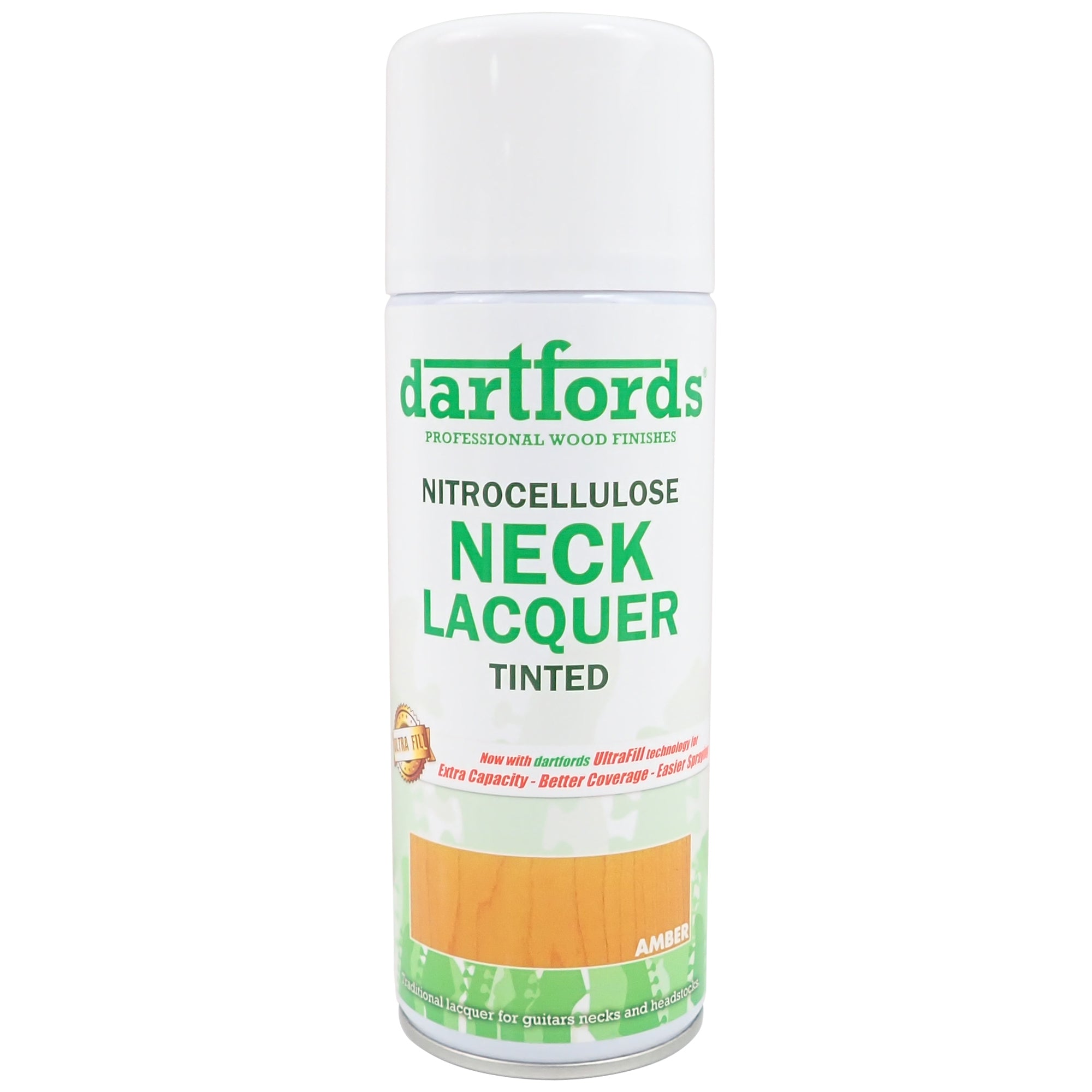 dartfords] Amber Nitrocellulose Guitar Neck Lacquer - 400ml