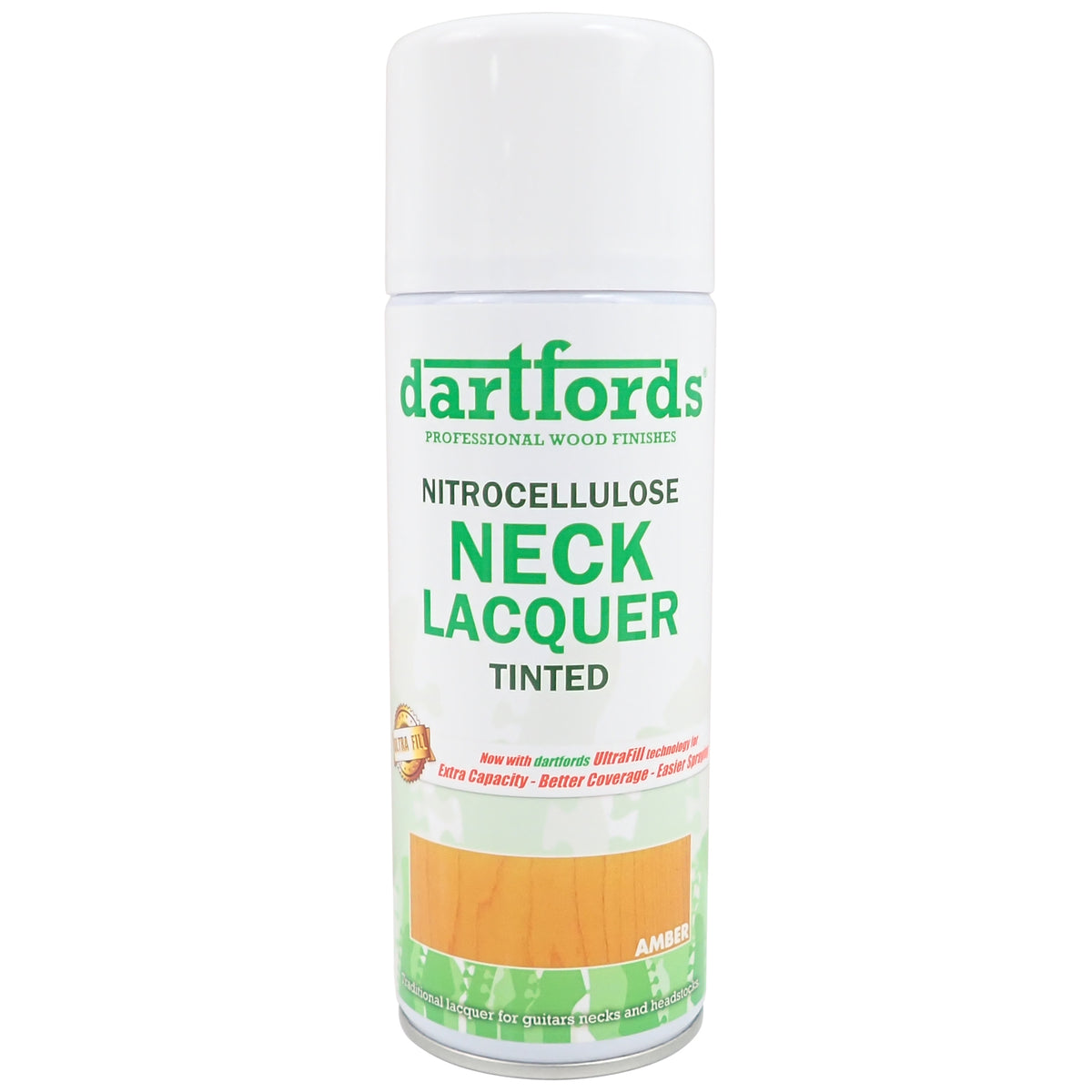 Amber Nitrocellulose Guitar Neck Lacquer - 400ml Aerosol