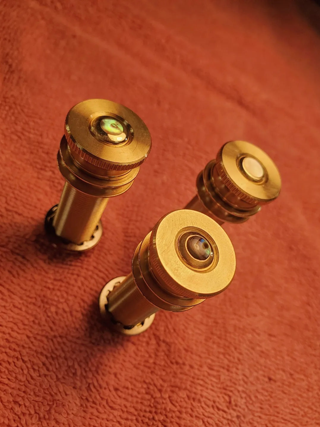 Wilkie Kingpin - Solid Brass Archtop Guitar Endpin