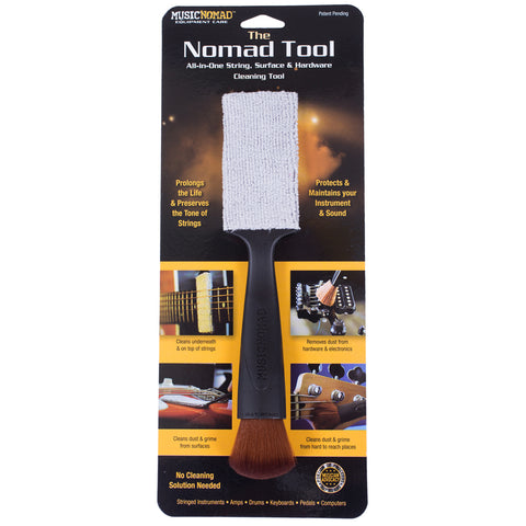 MusicNomad The Nomad String, Body, & Hardware Cleaning Tool