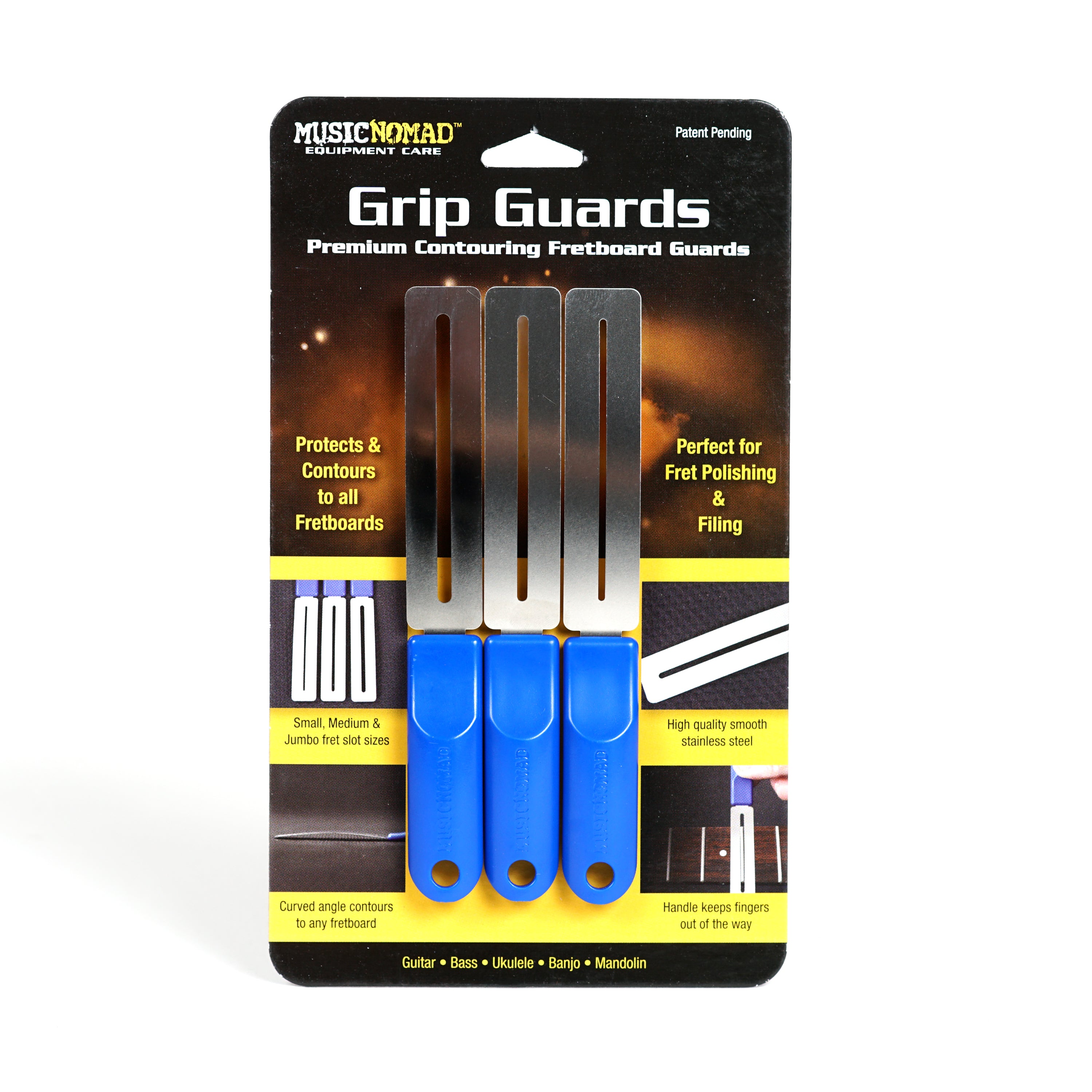 MusicNomad GRIP Premium Fretboard Guards