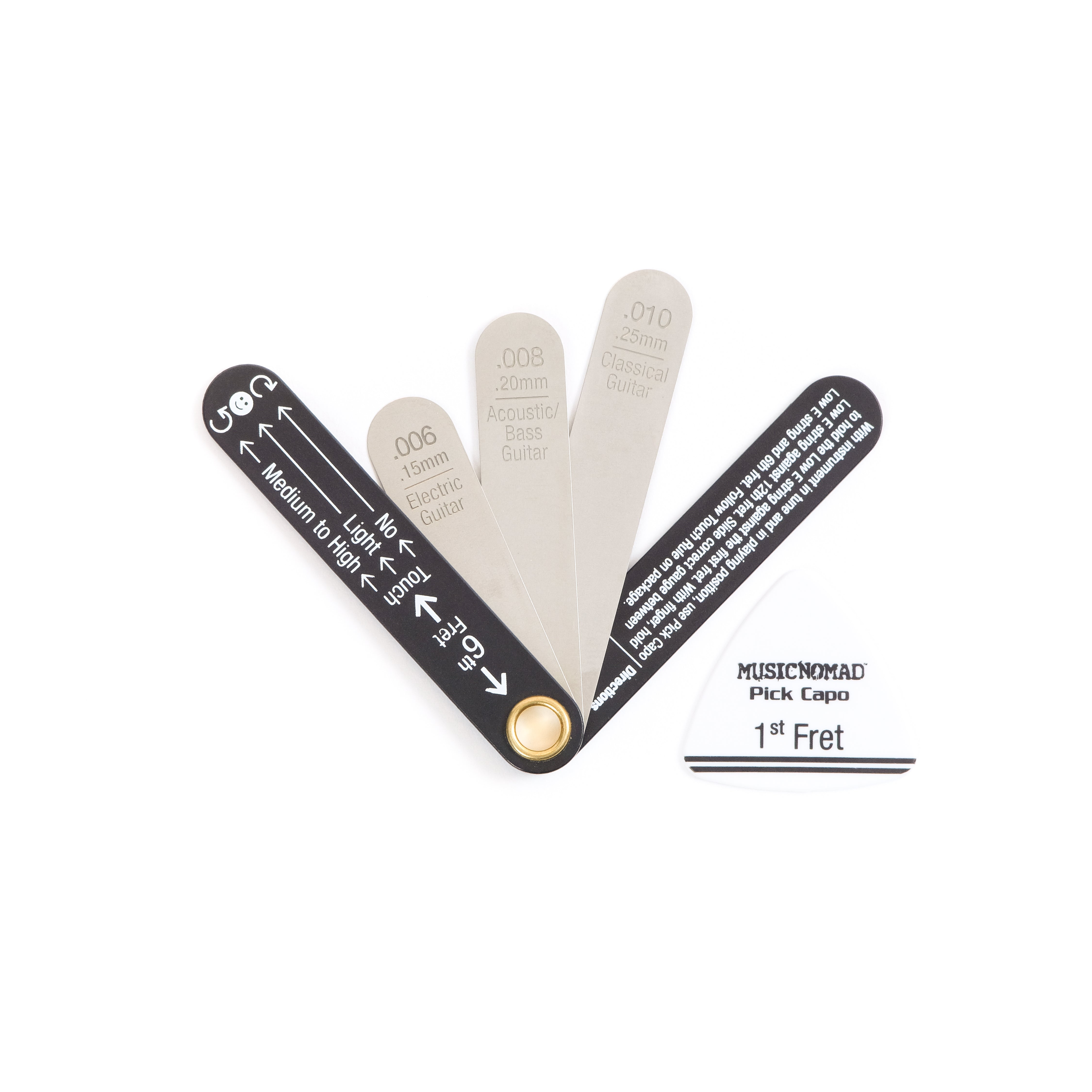 MusicNomad Precision Truss Rod Neck Relief Gauge Tool
