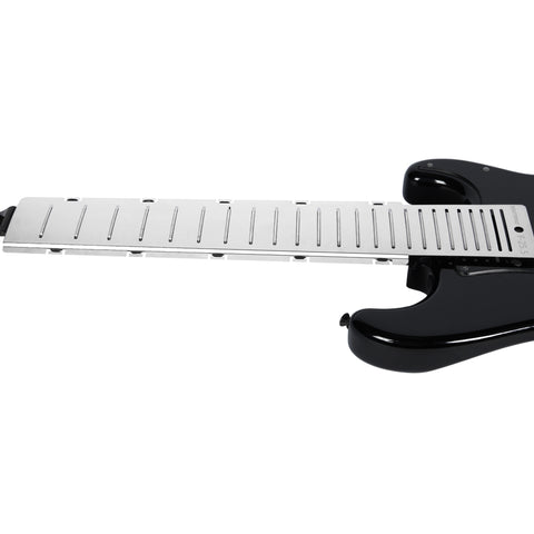 MusicNomad Fret Shield™ - Total Fretboard Protector Guard Tool for fret polishing on 25.5" Guitar Fret Scale