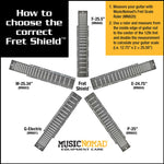 MusicNomad Fret Shield™ - Total Fretboard Protector Guard Tool for Fret Polishing on Gibson Electric Guitars
