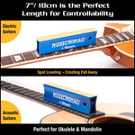 MusicNomad Fret Leveler - Leveling (L-Beam) 7" (18cm) for Guitar, Ukulele, Mandolin