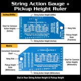 MusicNomad Fret Rocker+ with String Action Gauge/Pickup Ruler