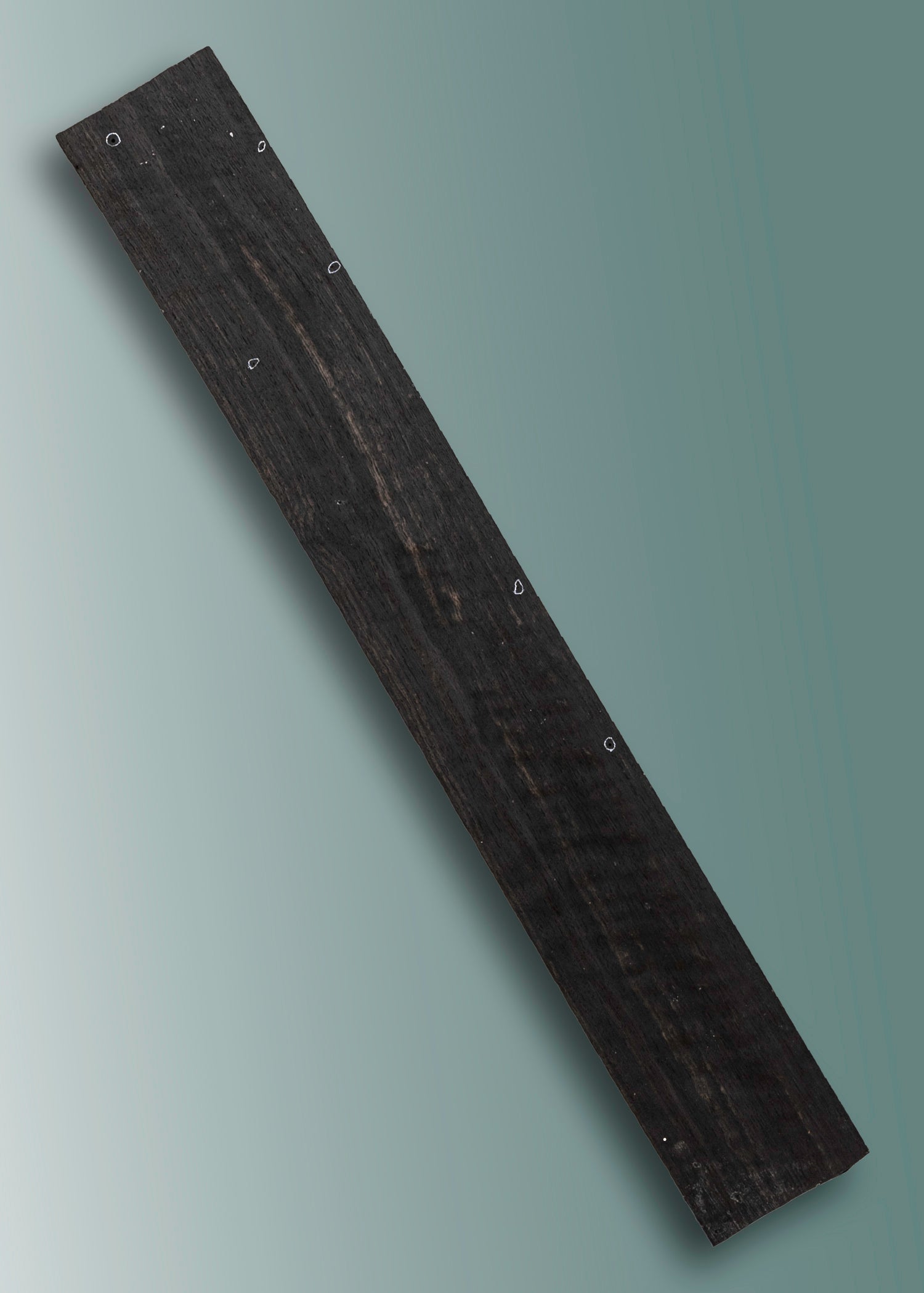 Figured African Ebony Guitar Fingerboard 07