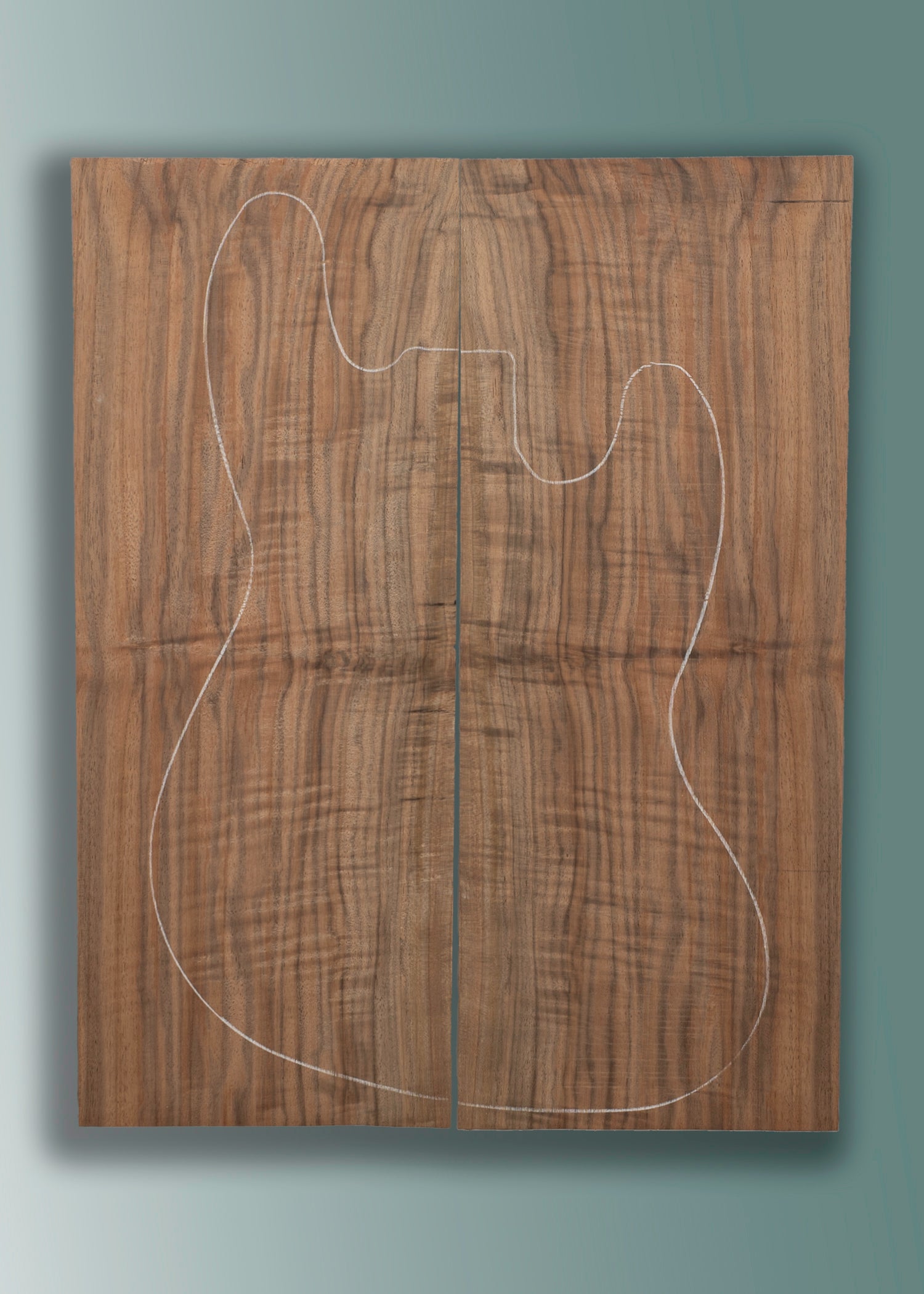 Figured Walnut Laminate Top 01