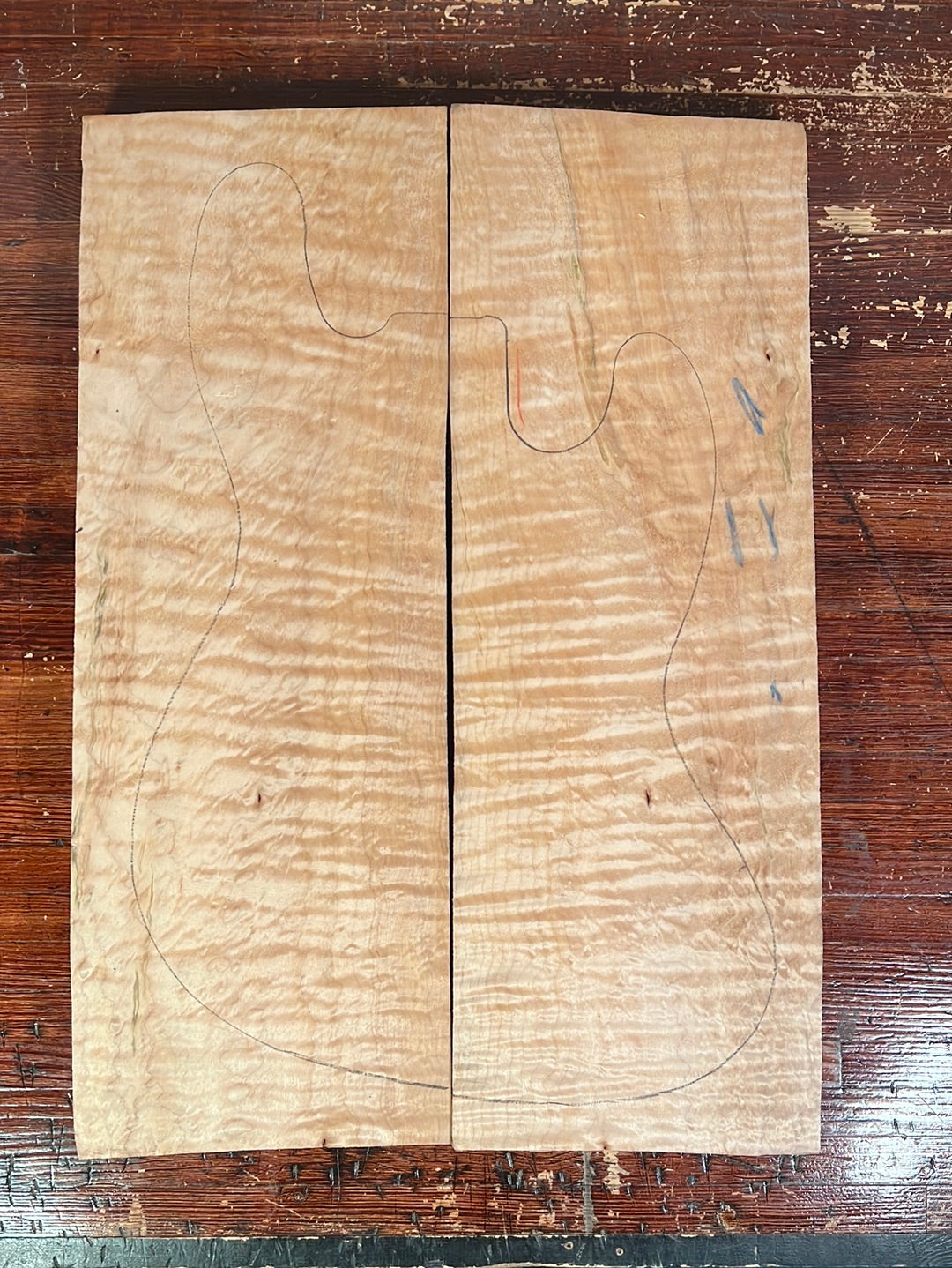 Quilted Maple Carve Top