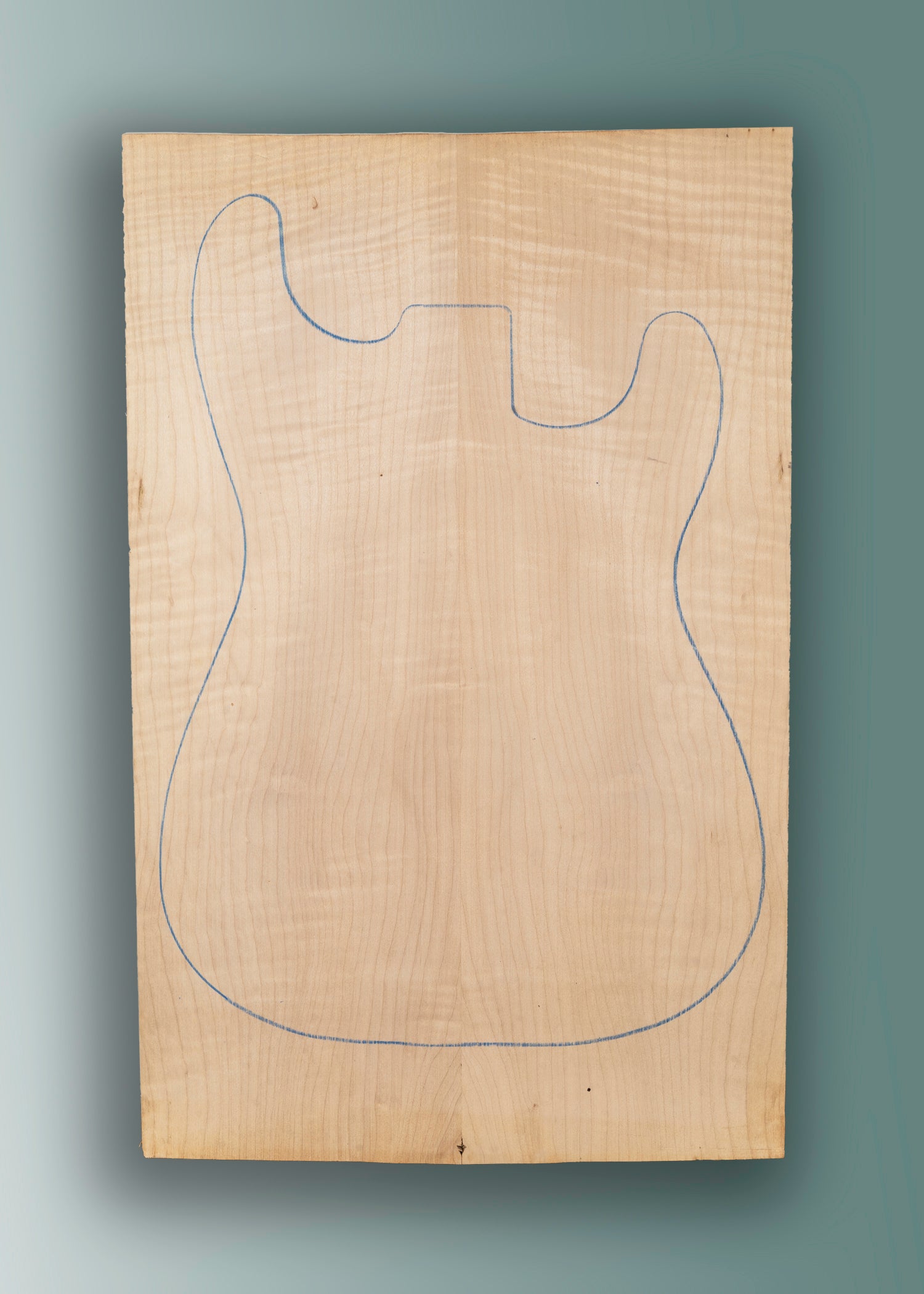 Flamed Maple GLUED Electric Guitar Laminate Top 05 – Allied Lutherie