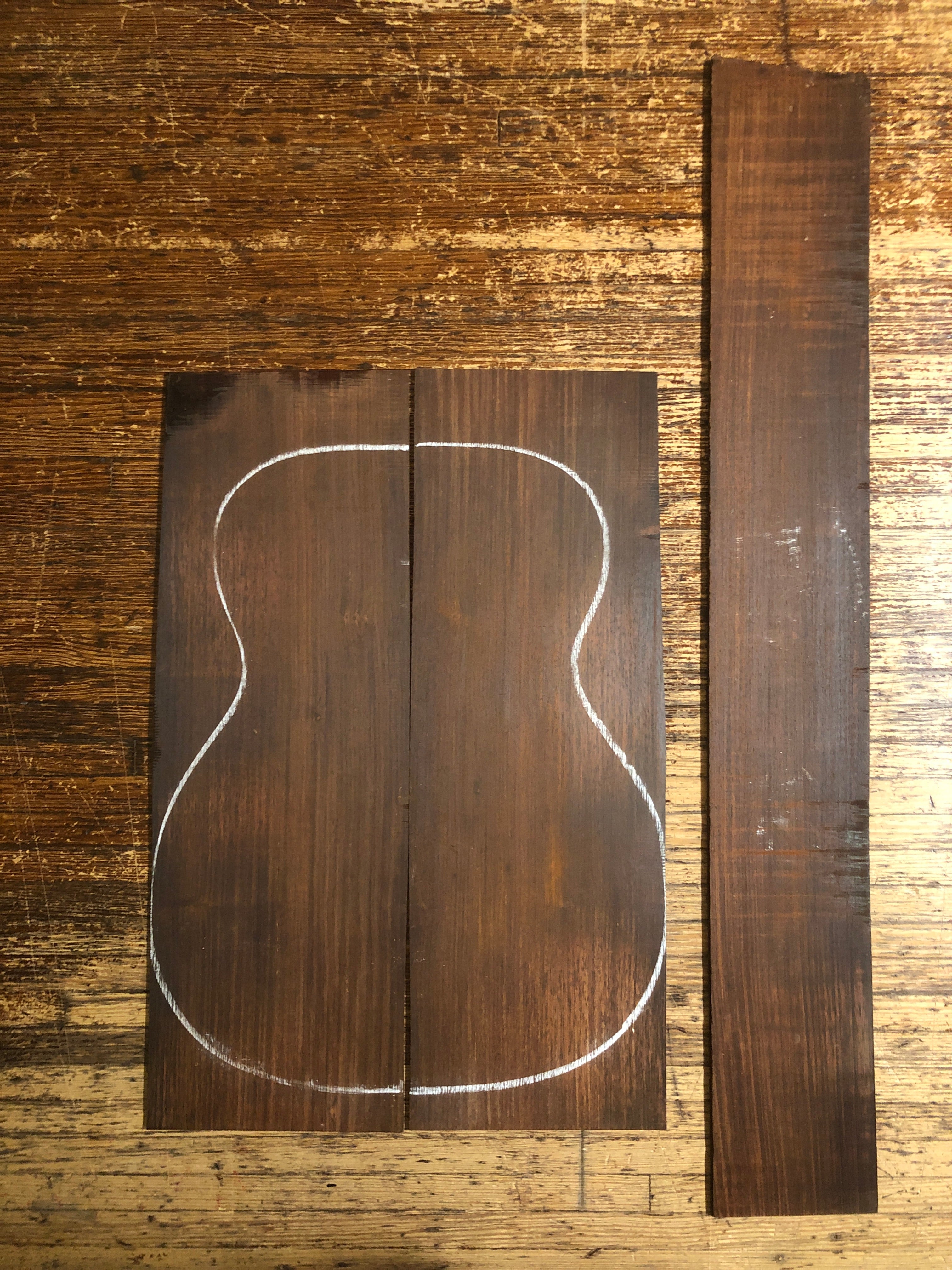 Cocobolo Acoustic Guitar Back & Sides Set 10