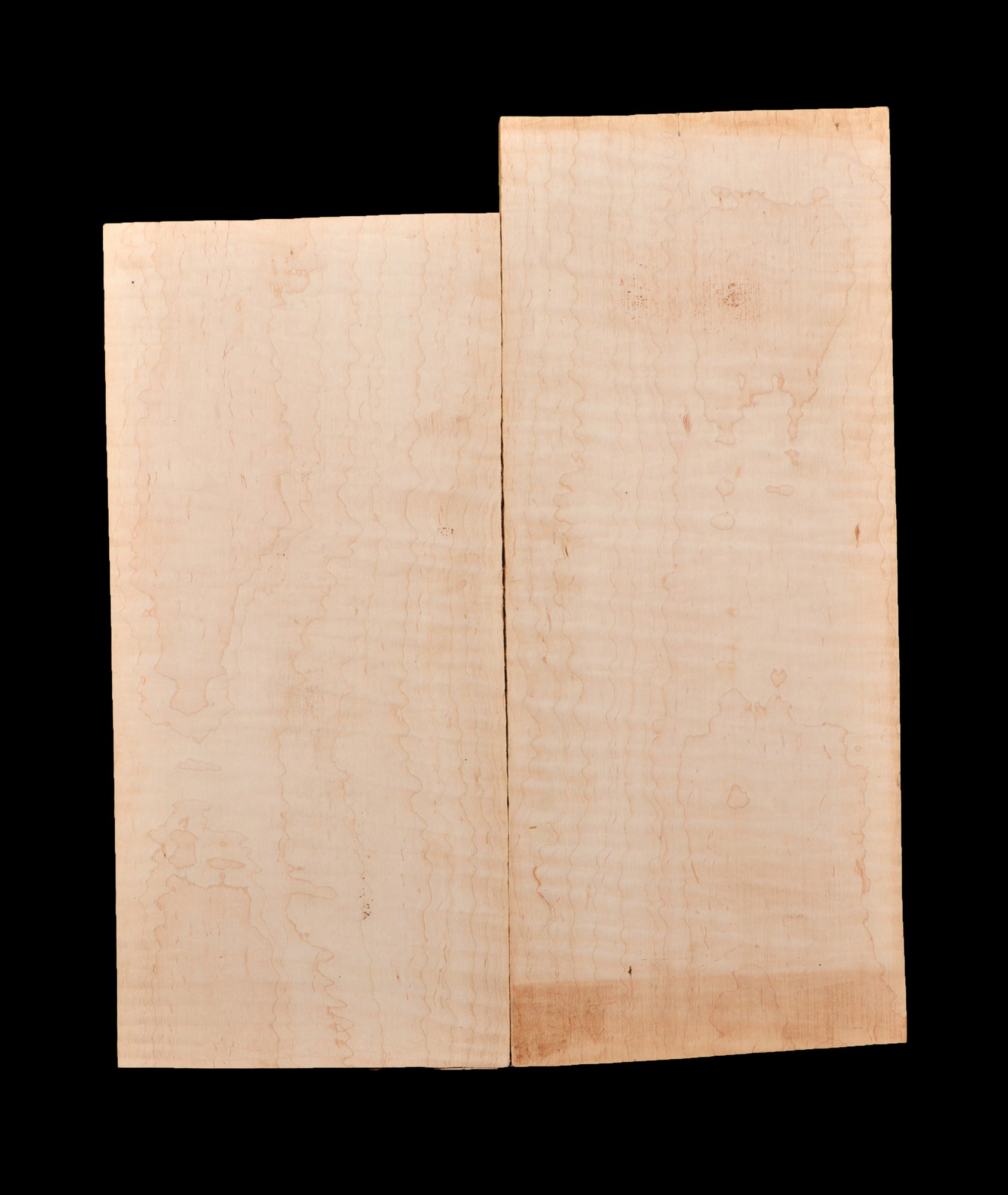 Eastern Maple 5A Slip Matched Carved Top