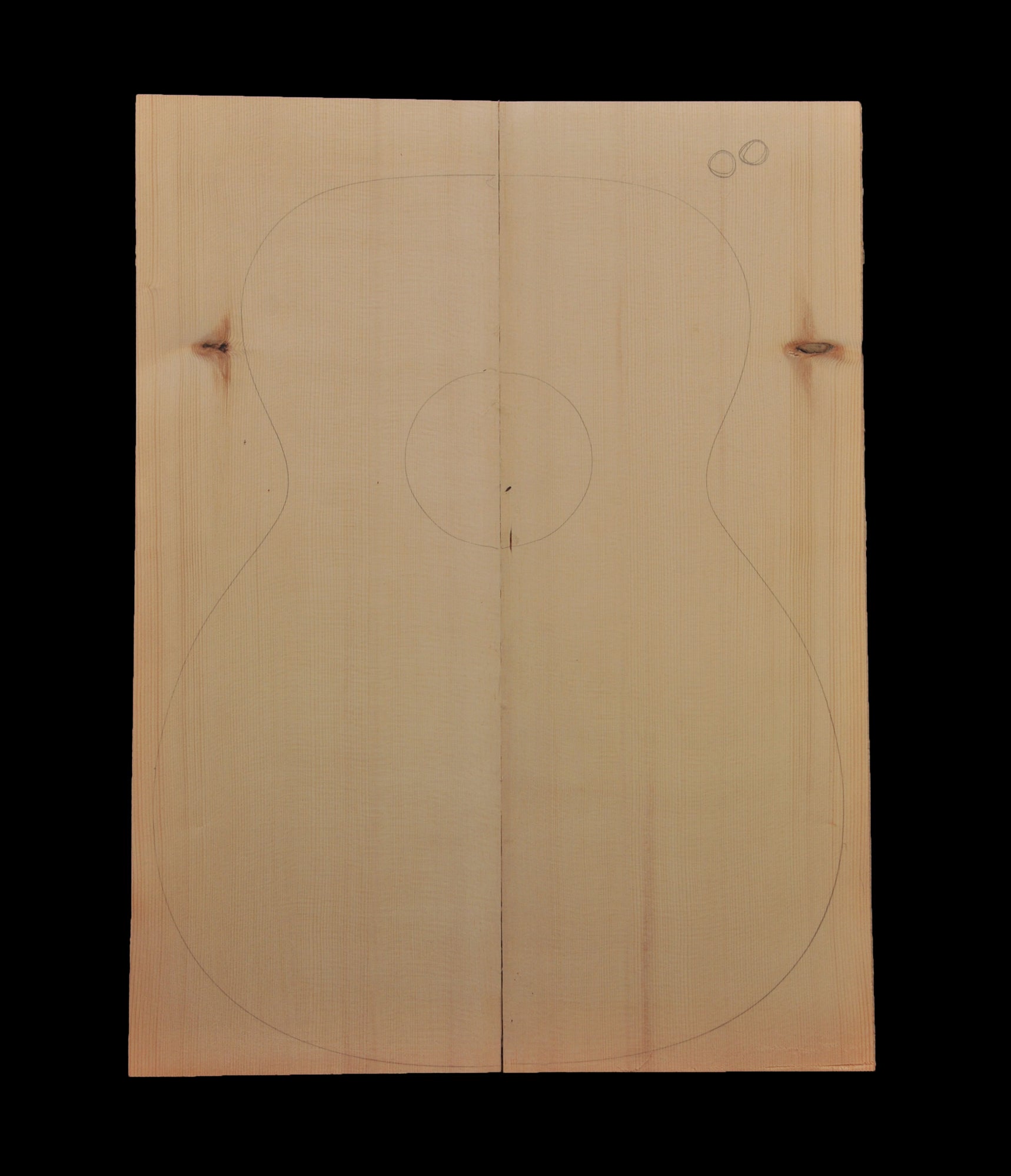 Red Spruce Acoustic Guitar Top