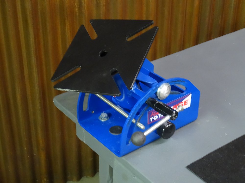 Howard's Total Vise: Crossover Vise ll with Bench Vise Mounting Plate Package