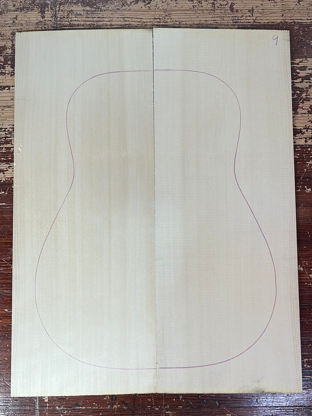 Alaskan Yellow Cedar Acoustic Guitar Top 3A