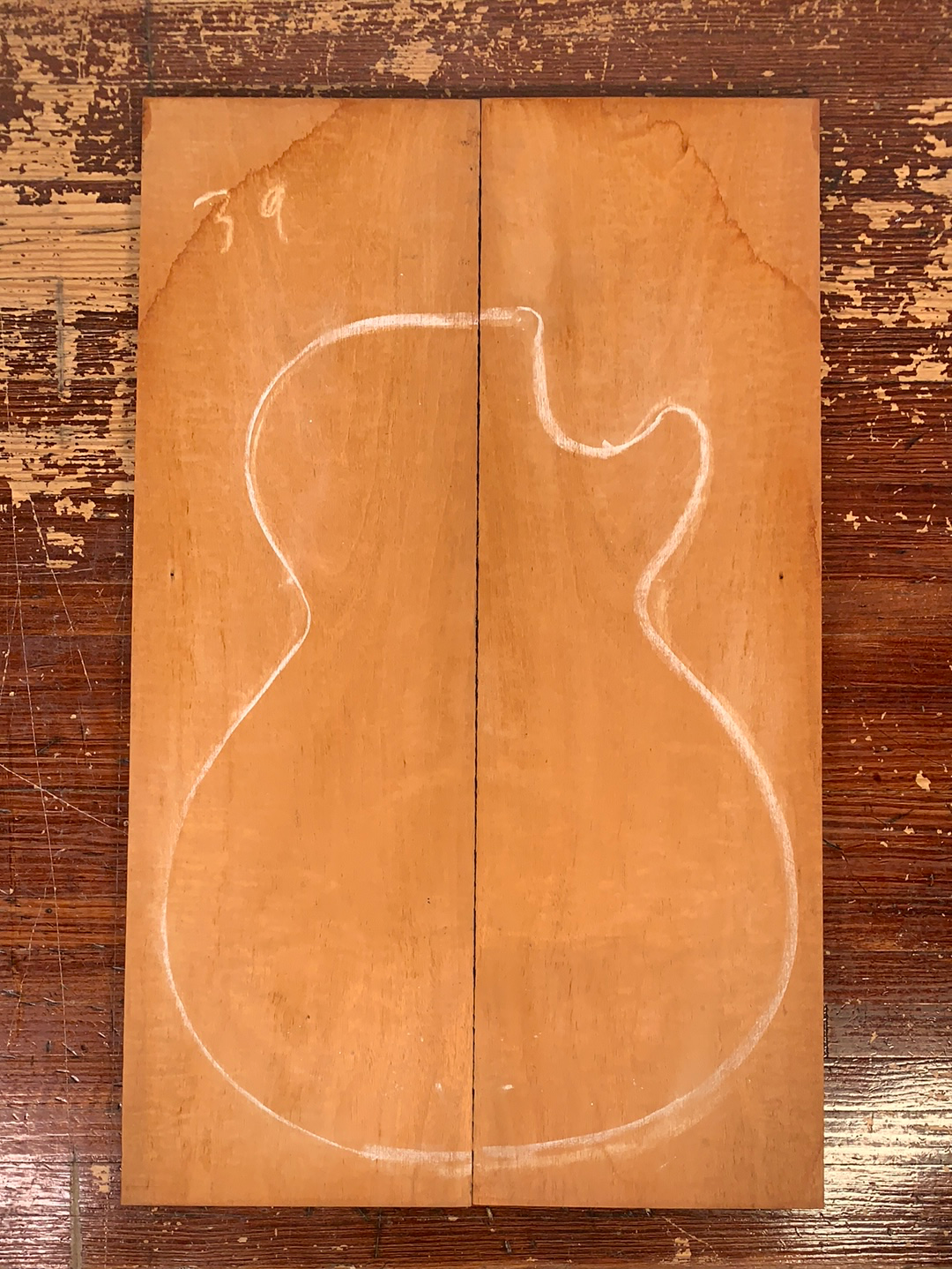 Figured Mahogany Drop Top