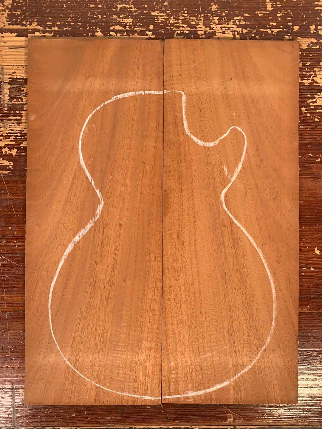 Figured Mahogany Drop Top