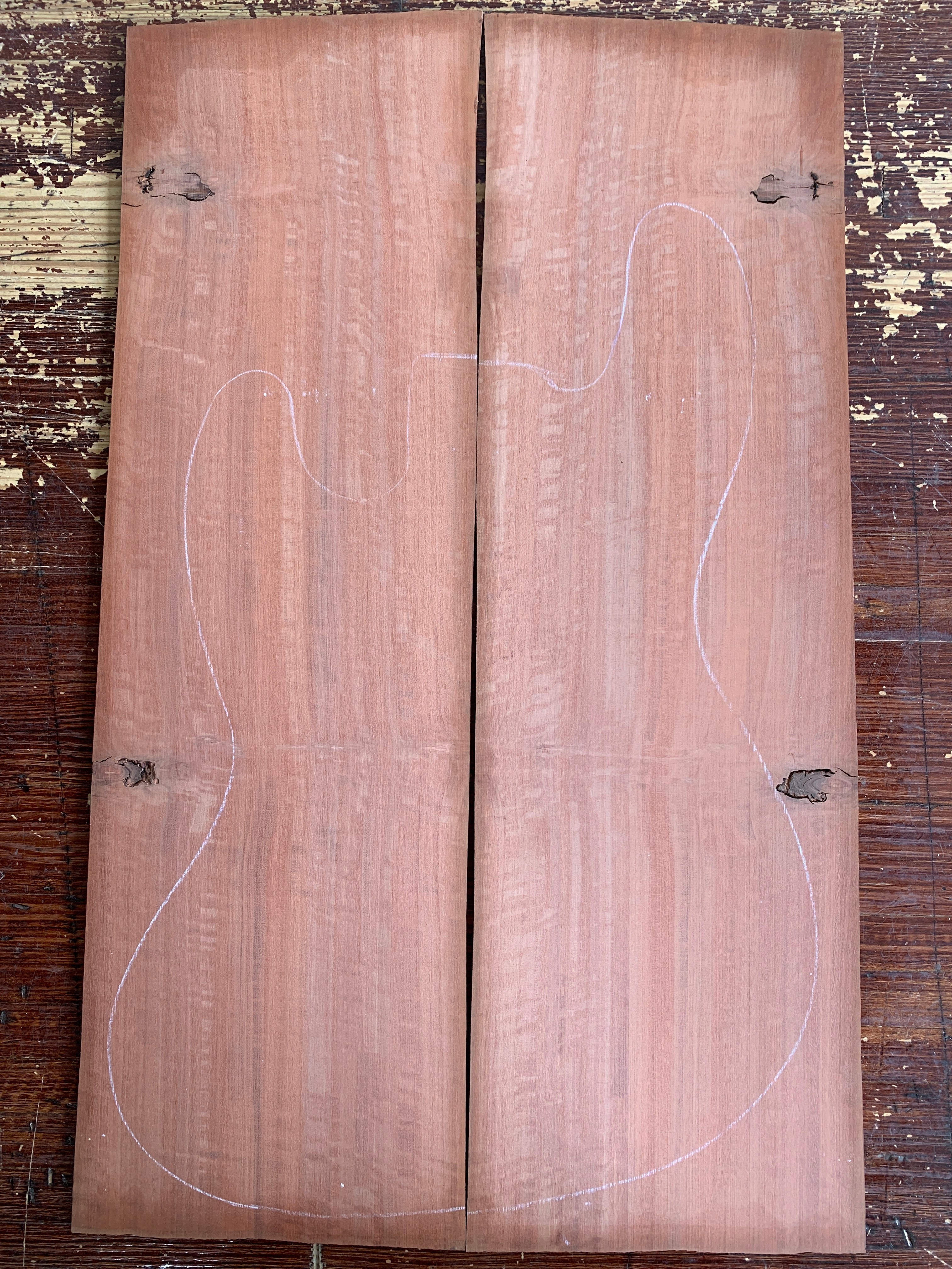 Figured Pink Gum