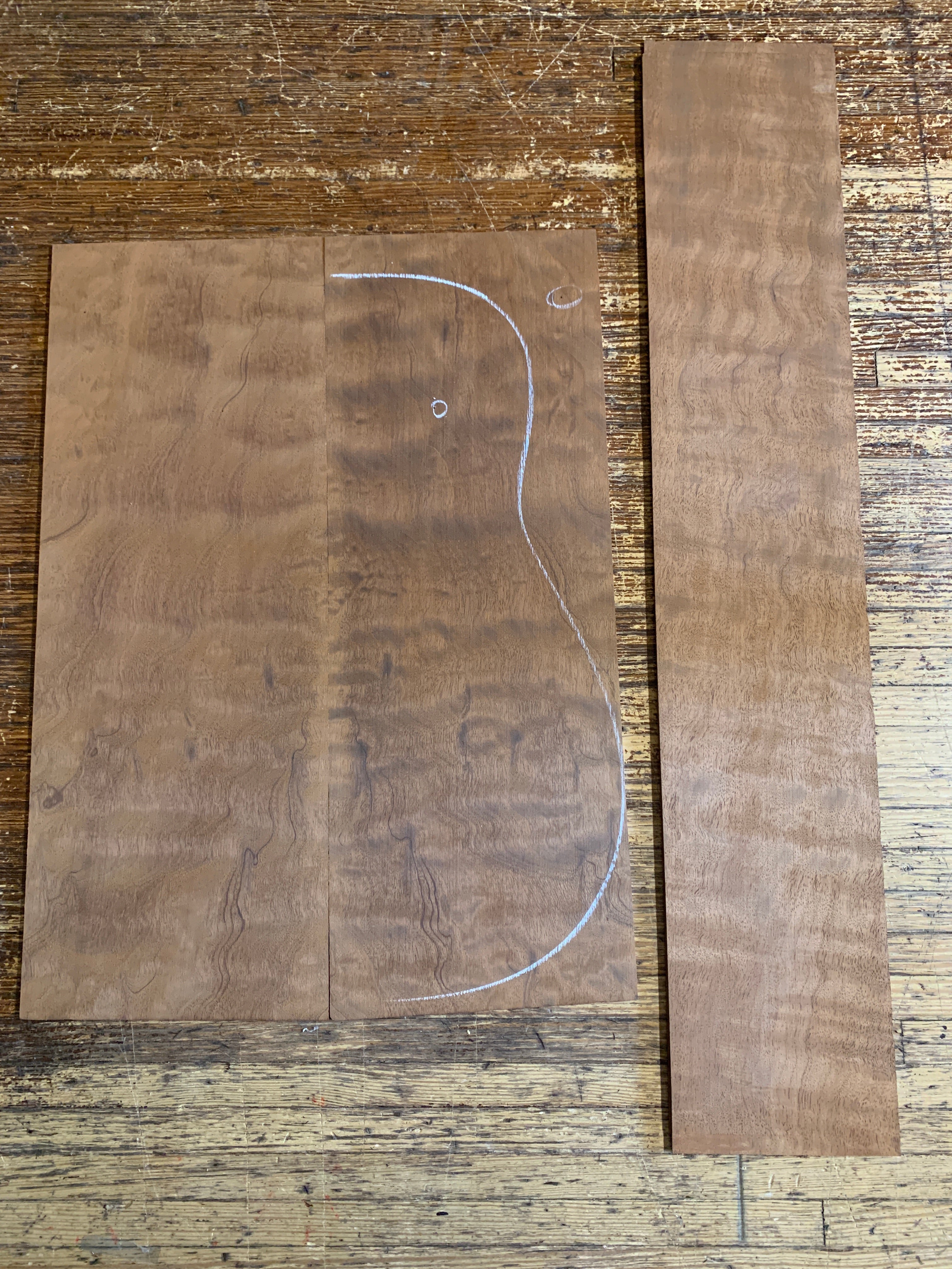 “The Tree” quilted Mahogany Dread set