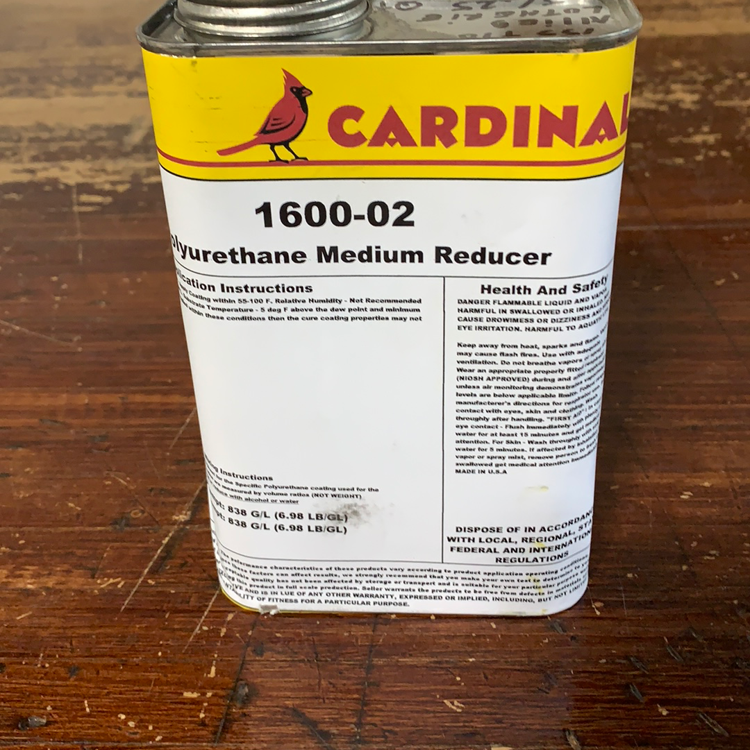 Cardinal Reducer/Thinner for Urethane Finishes