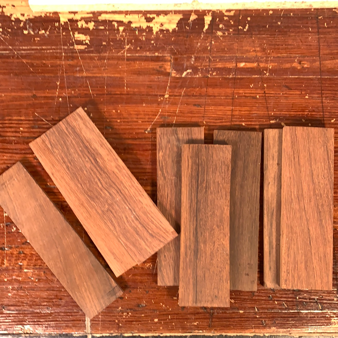 Madagascar Rosewood Bridge Blanks