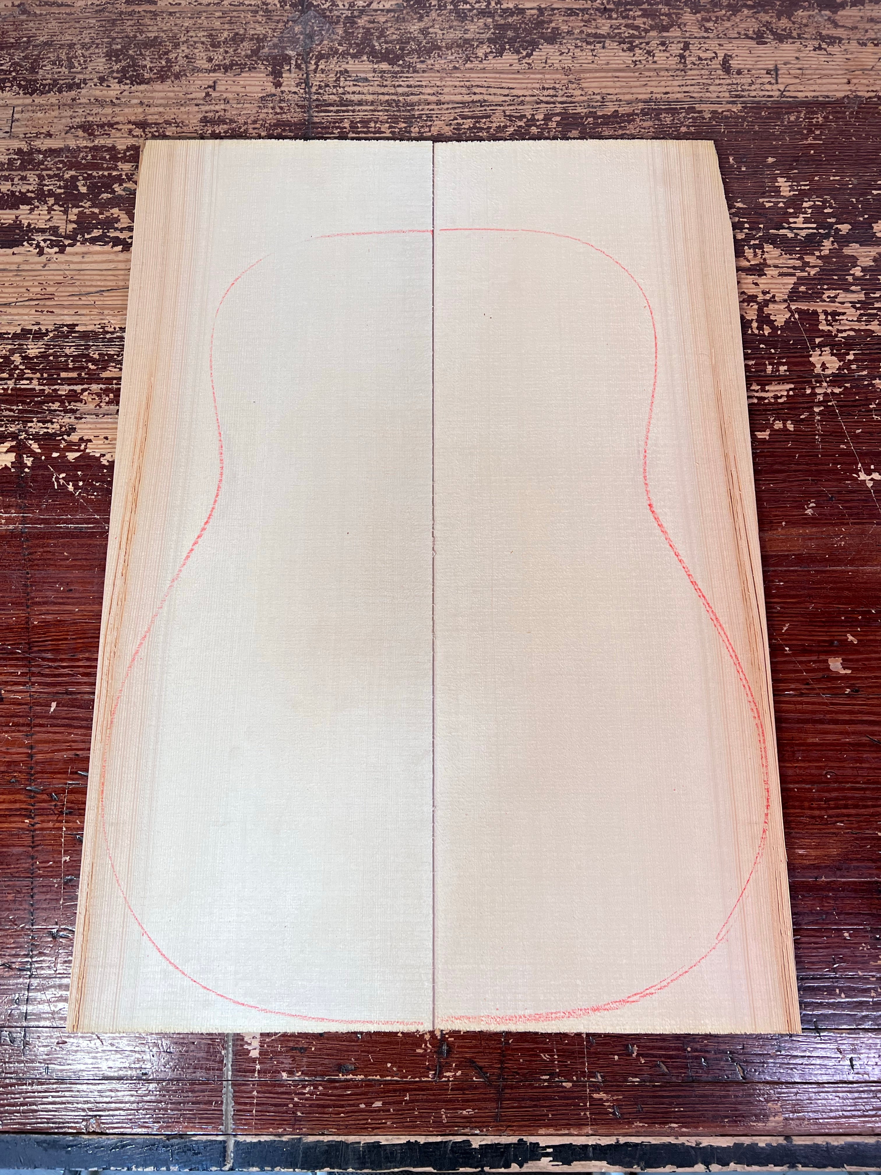 Alaskan Yellow Cedar Acoustic Guitar Top Master Grade