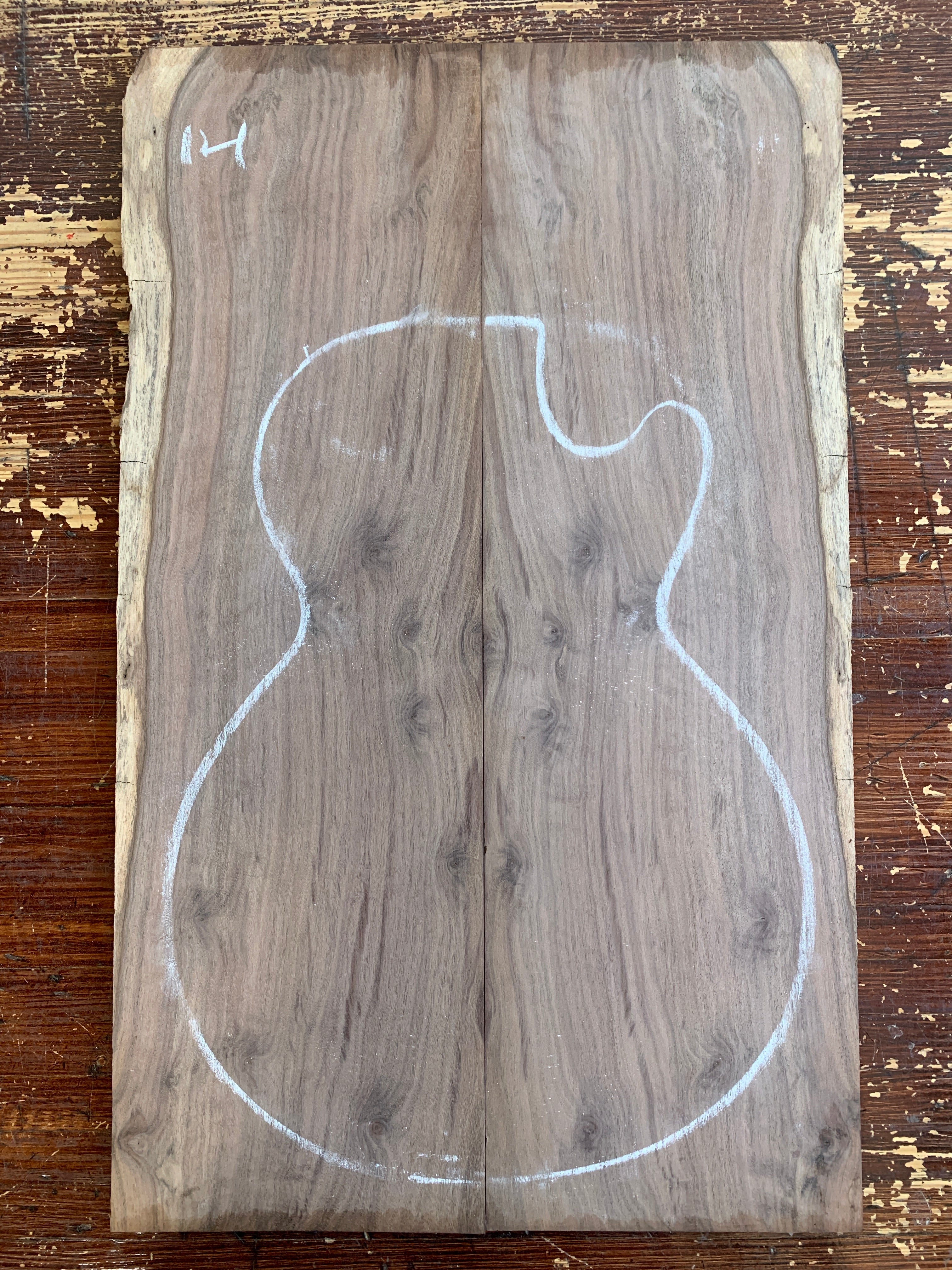 Claro Walnut Drop Top