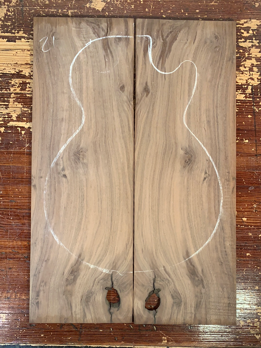 Claro Walnut Drop Top