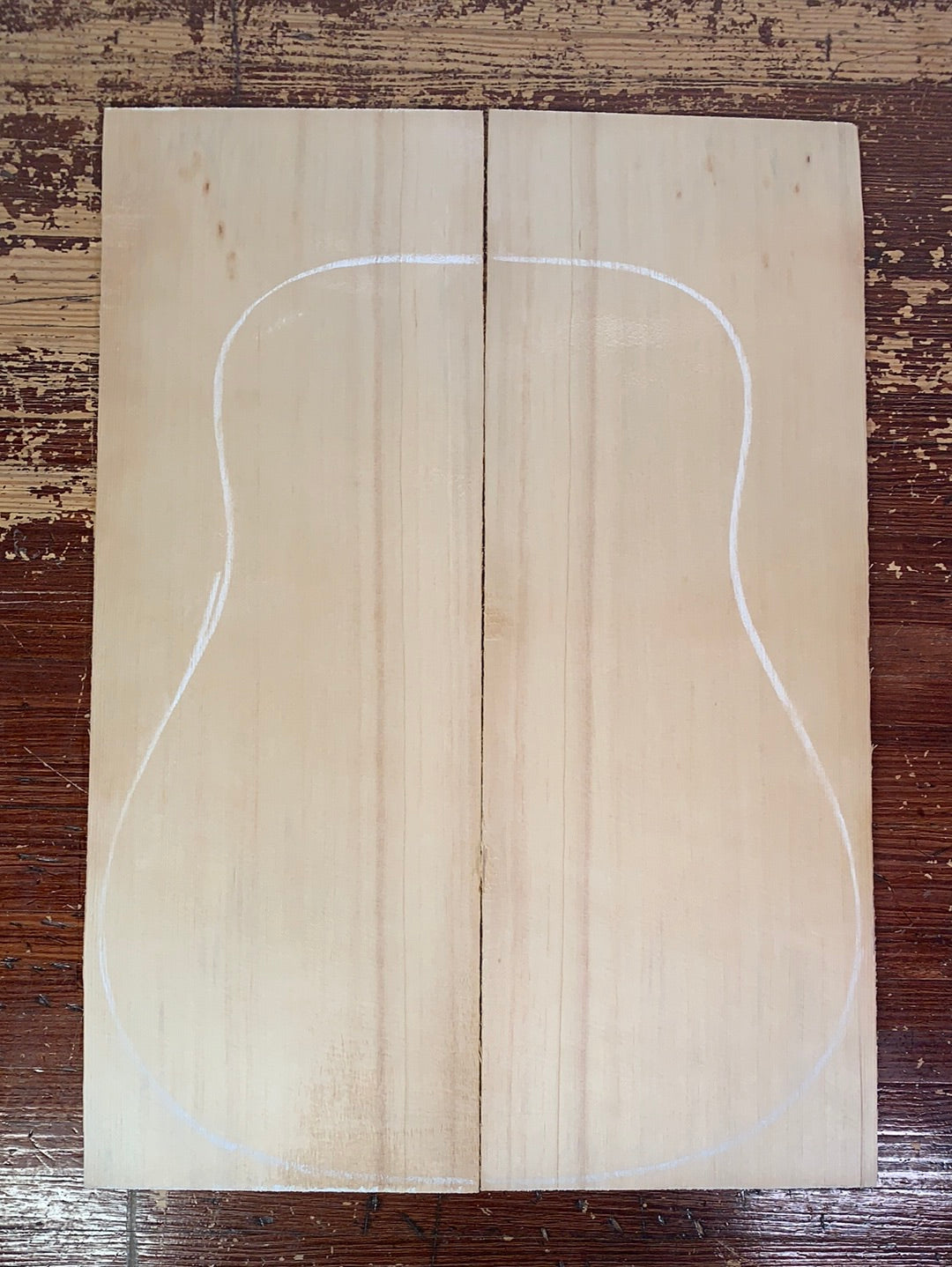 Lutz Spruce Acoustic Guitar Top 001