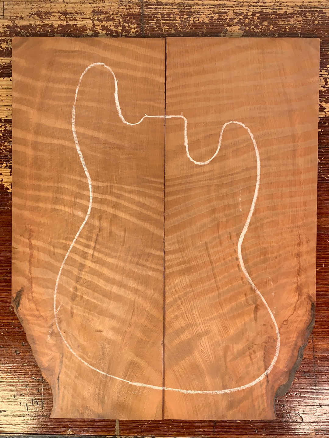 Curly Redwood Drop Top