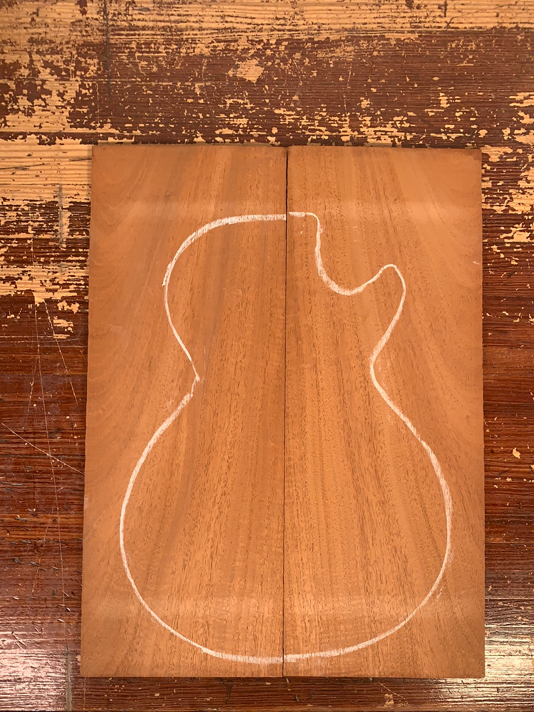 Figured Mahogany Drop Top