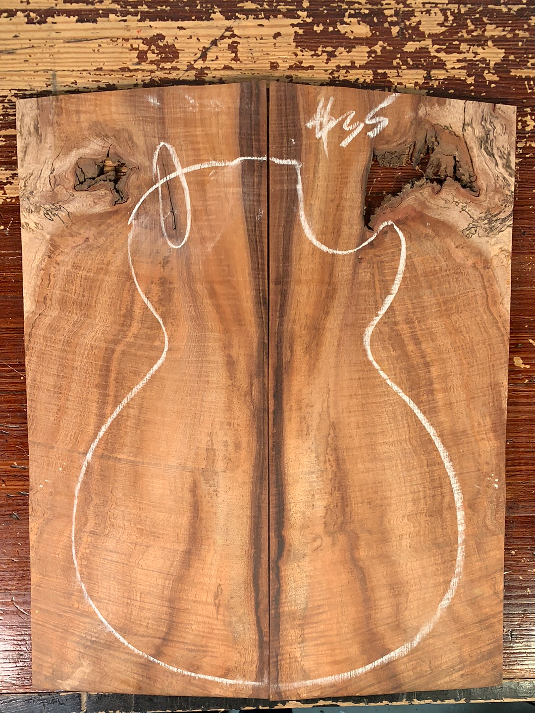 Curly Koa Drop Top