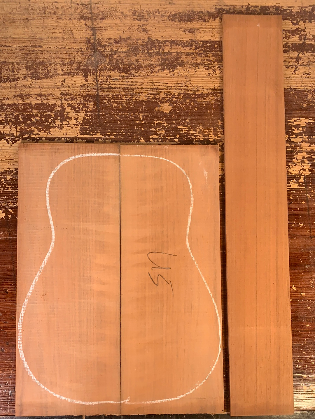 Machiche Acoustic Guitar Back and Sides Set 3