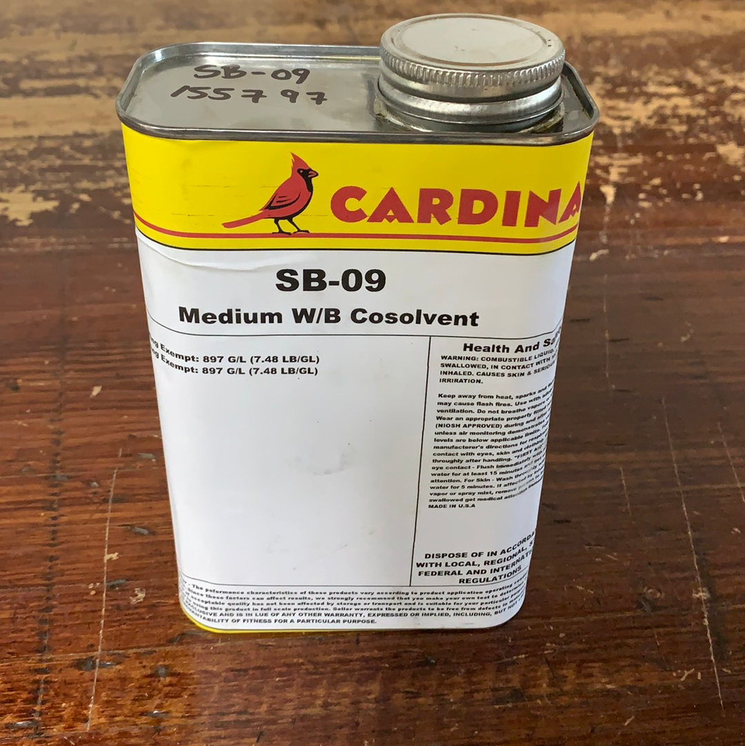 Cardinal Medium W/B Cosolvent