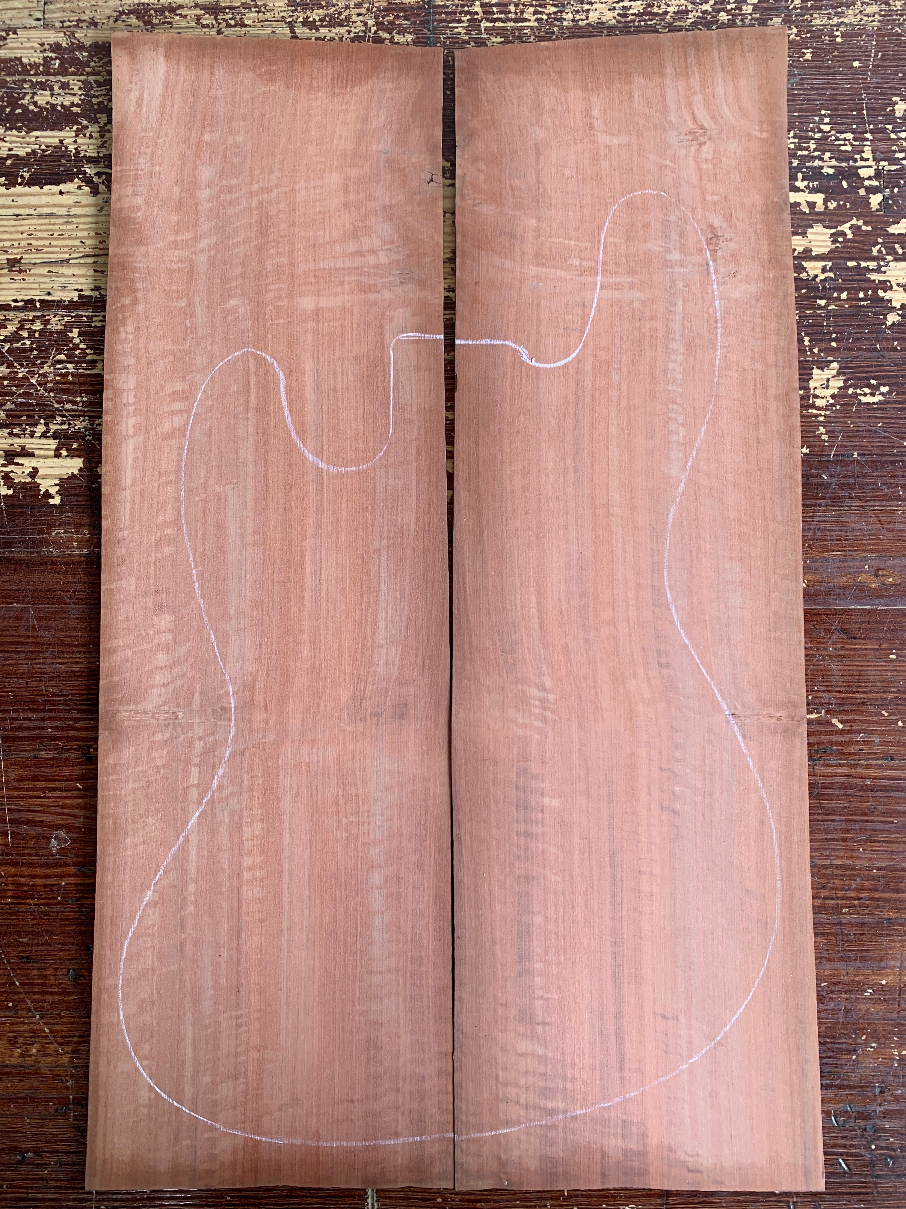 Figured Pink Gum