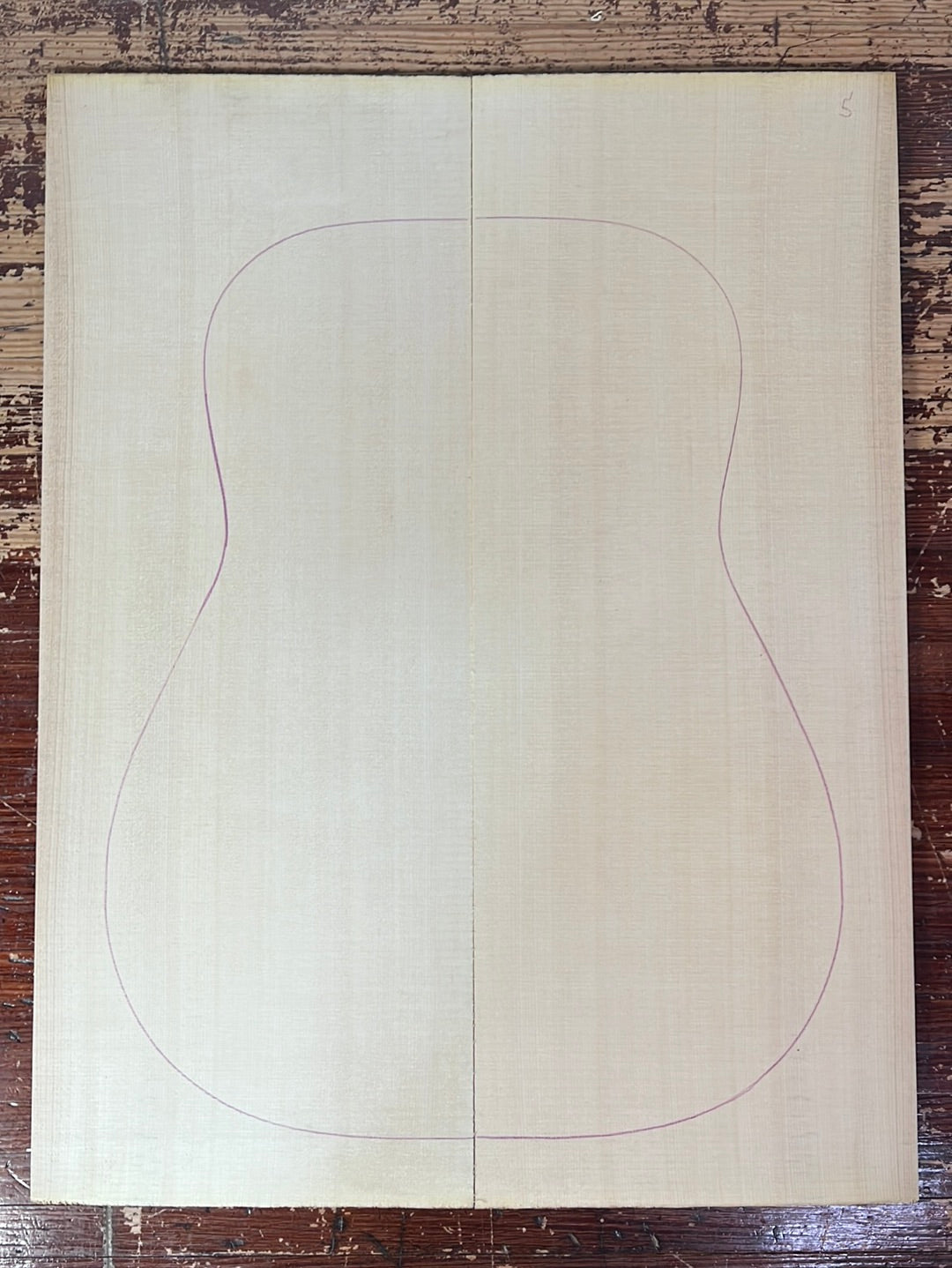 Alaskan Yellow Cedar Acoustic Guitar Top 3A