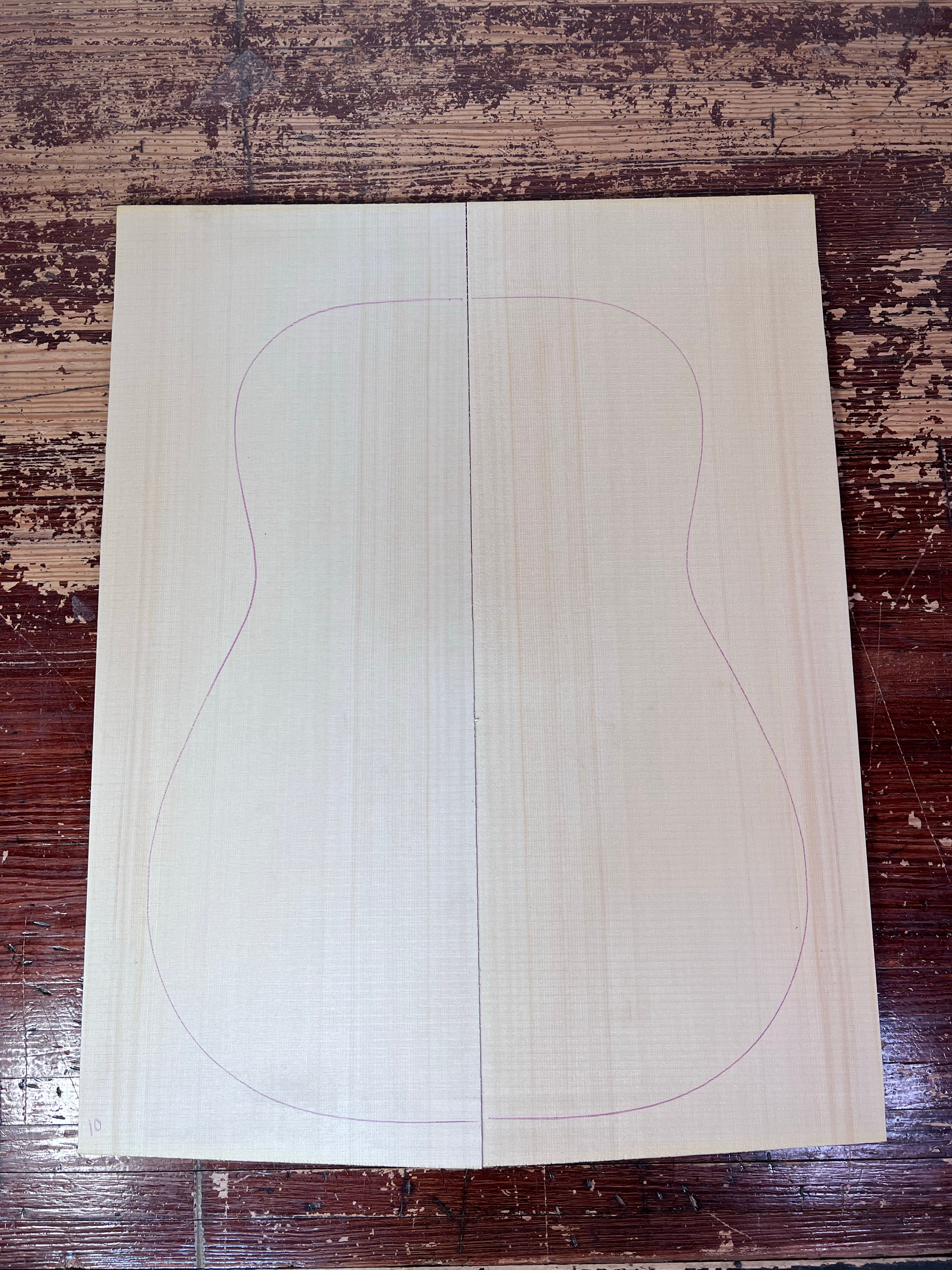 Alaskan Yellow Cedar Acoustic Guitar Top Master Grade