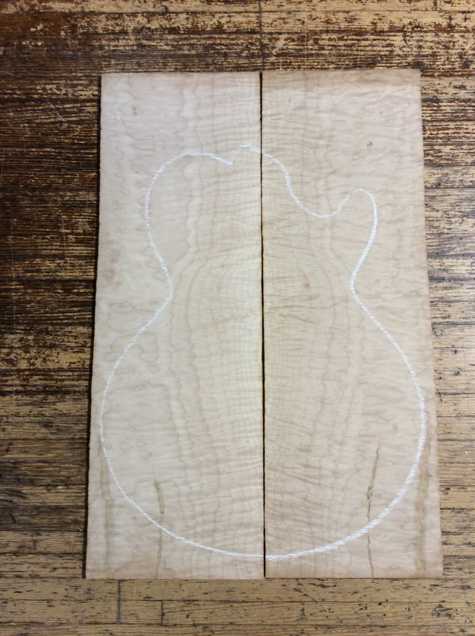 Flamed Maple Droptop