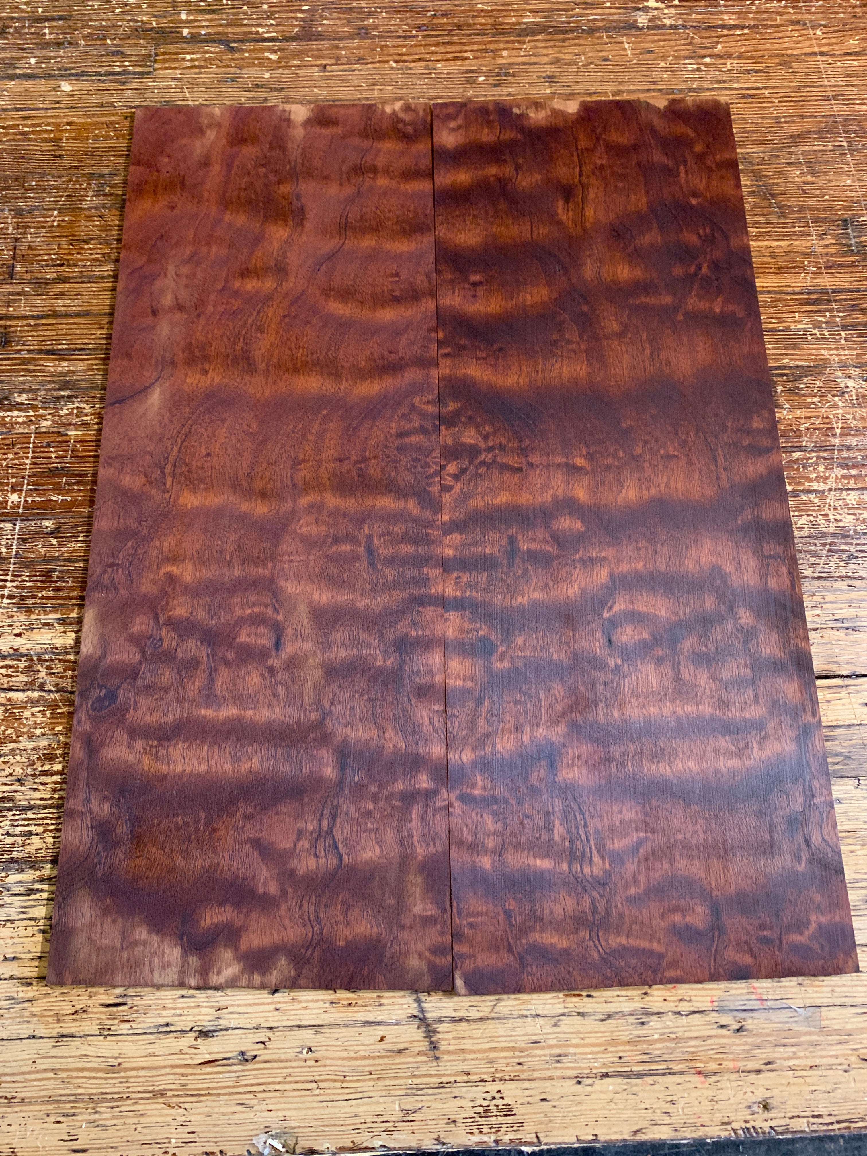 “The Tree” quilted Mahogany Dread set